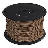 THHN-10-STR19-BRN-CU-2500R - THHN - 10 AWG - 19 Strands - Brown - Soft Annealed Copper - 2500' Reel