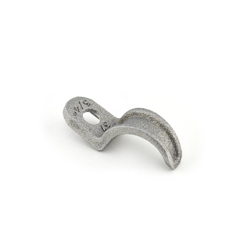 902-AL - Strap, One Hole Pipe, Aluminum, Size 3/4 Inch