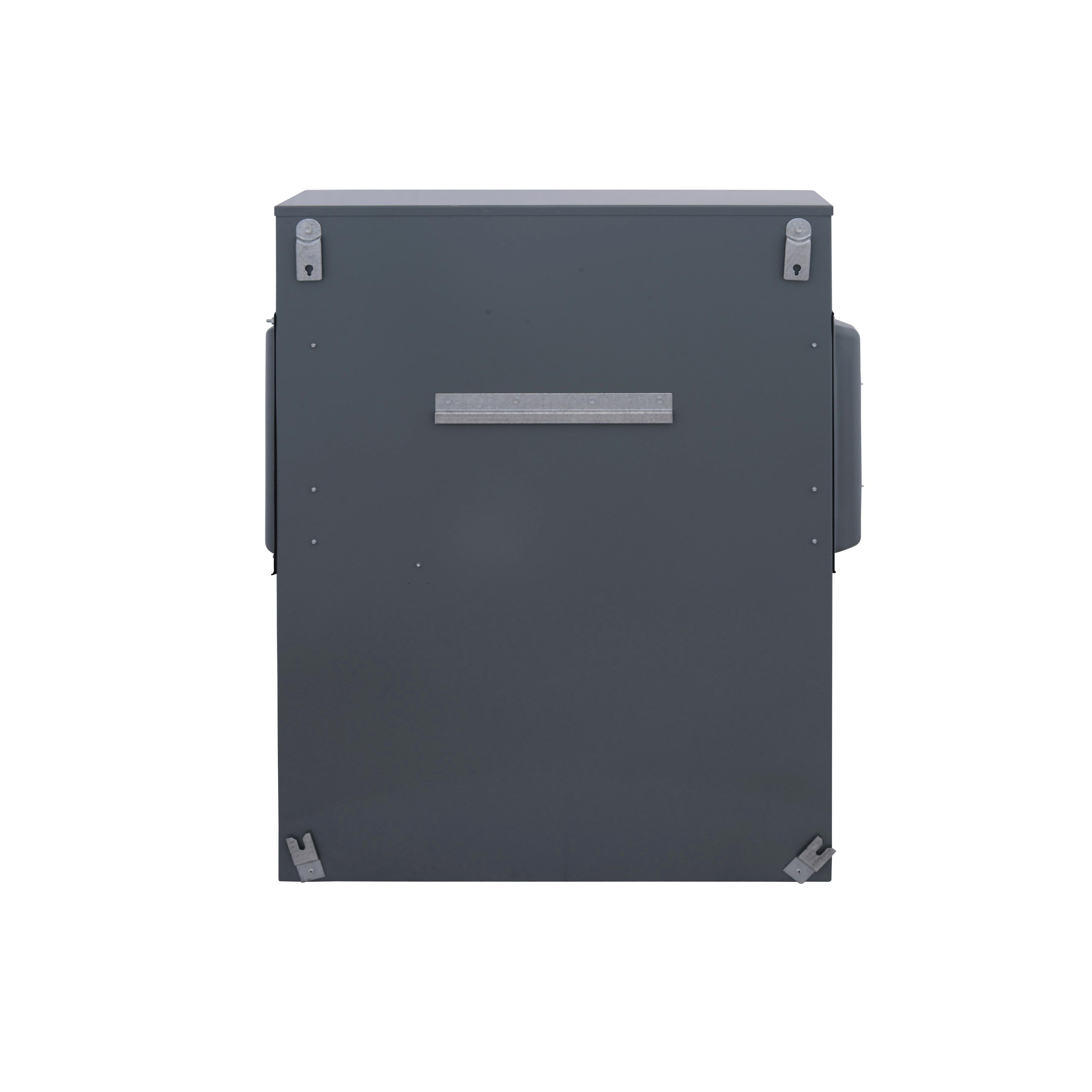 Picture of EZM11200TBU - Main lugs unit, EZ Meter-Pak, 1200A, 120/240VAC, 1ph/3W, 1200A bus, UG, Type 3R, EUSERC