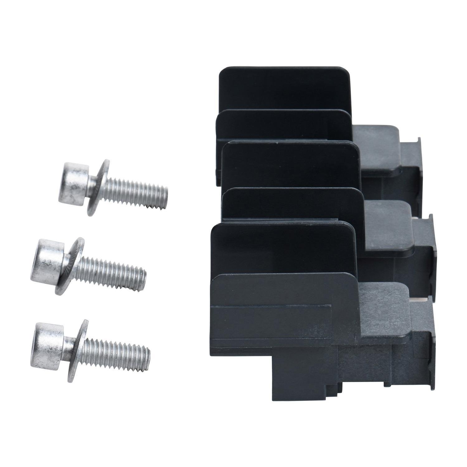 Picture of LV426963 - Circuit breaker accessory, PowerPact B, terminal nut kit, for busbar, 3 pole, qty 3