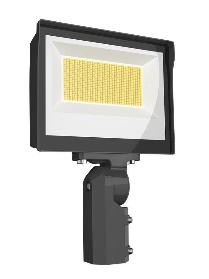 X17FA105SF - FLOODLIGHTS 13243/14129/13616 LUMENS X17 105W FIELD ADJUSTABLE CCT 5000/4000/3000K SLIPFITTER BRONZE