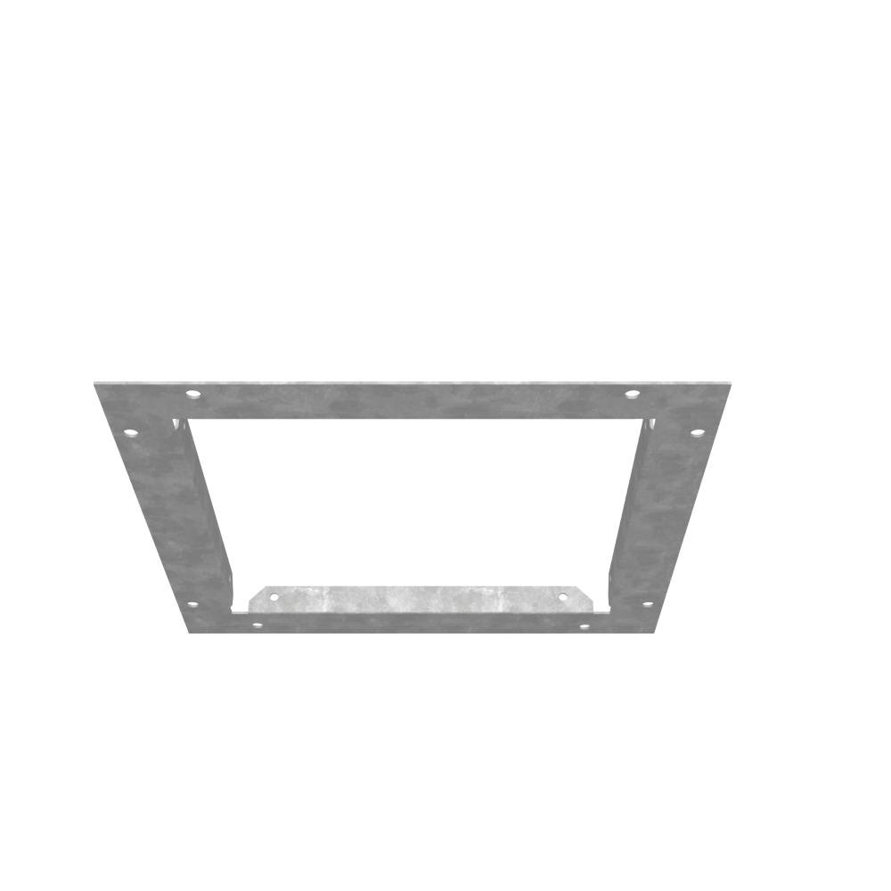 Picture of 88GF - Wireway End Flange Type 1 8x8 Screw Cover ANSI 61 Gray Steel