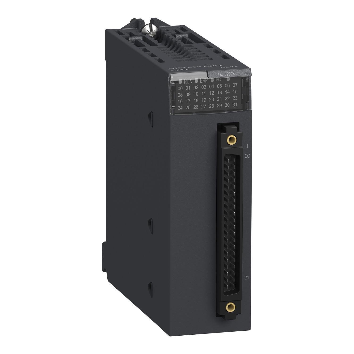 Picture of BMXDDI3202K - discrete input module, Modicon X80, 32 inputs, 24V DC positive