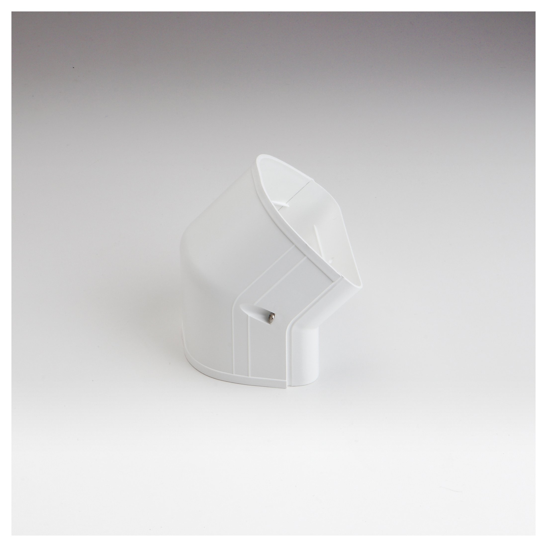 84101 - Fortress Lineset Covers 4.5" 45° Out Vertical Ell, White 122
