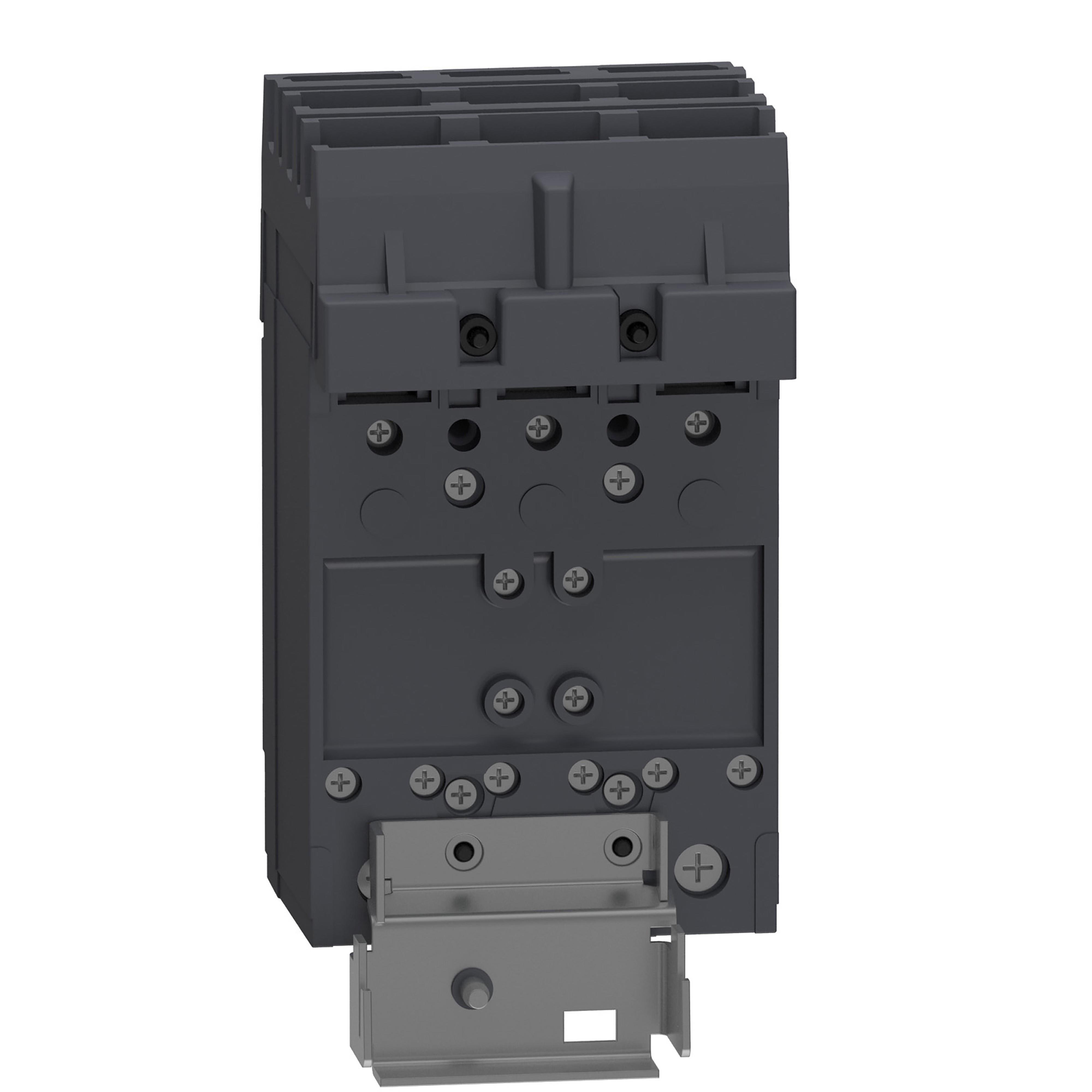 Picture of QDA32070 - Circuit breaker, PowerPacT Q, 70A, 3 pole, 240VAC, 25kA, I-Line, thermal magnetic, 80%, ABC