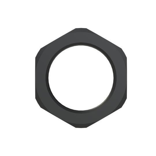 Picture of BMN-M25 - LOCKNUT PA6 M25X1.5 BLK