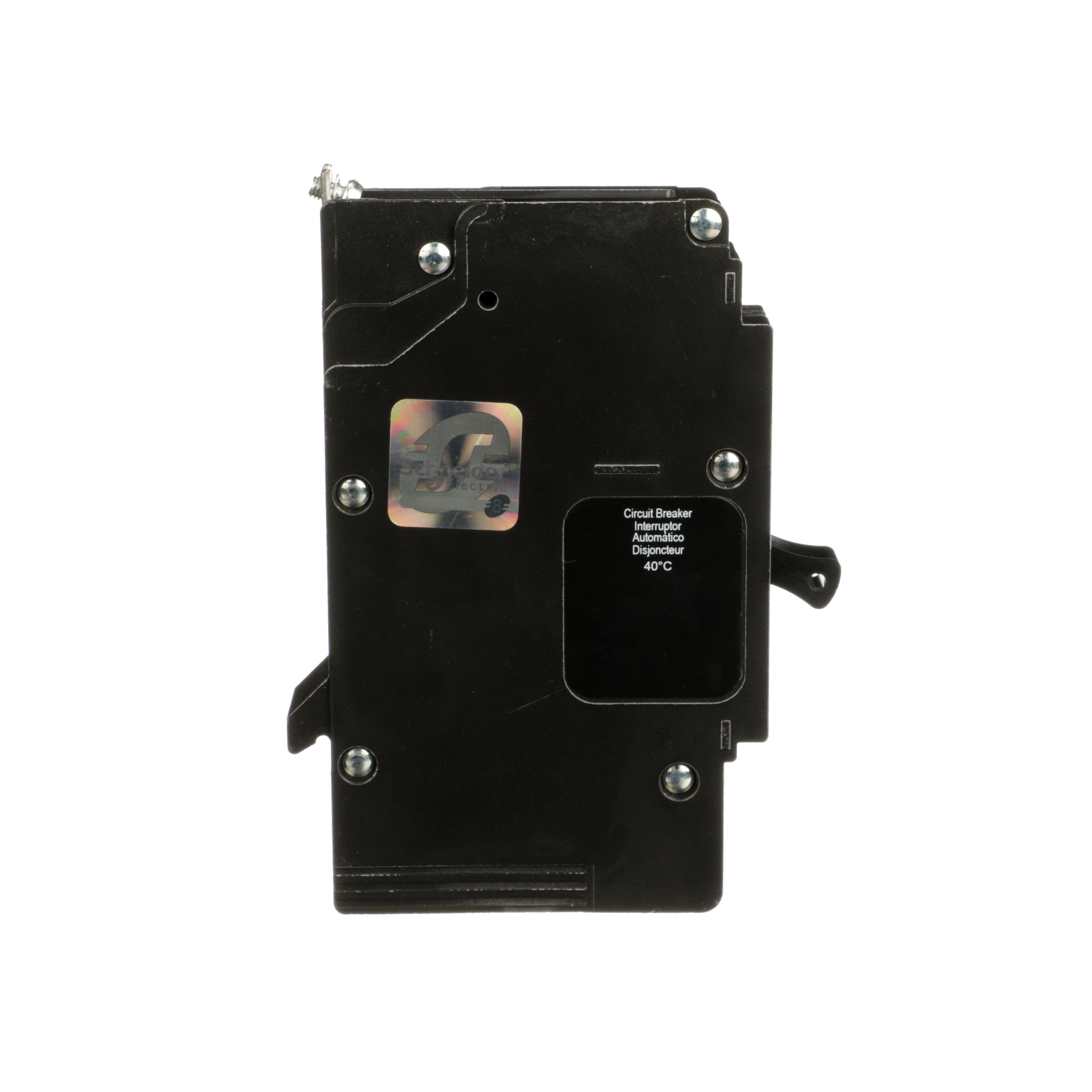 Picture of EGB14025 - Mini circuit breaker, E-Frame, 25A, 1 pole, 277VAC, 65kA max, bolt on [TAA]