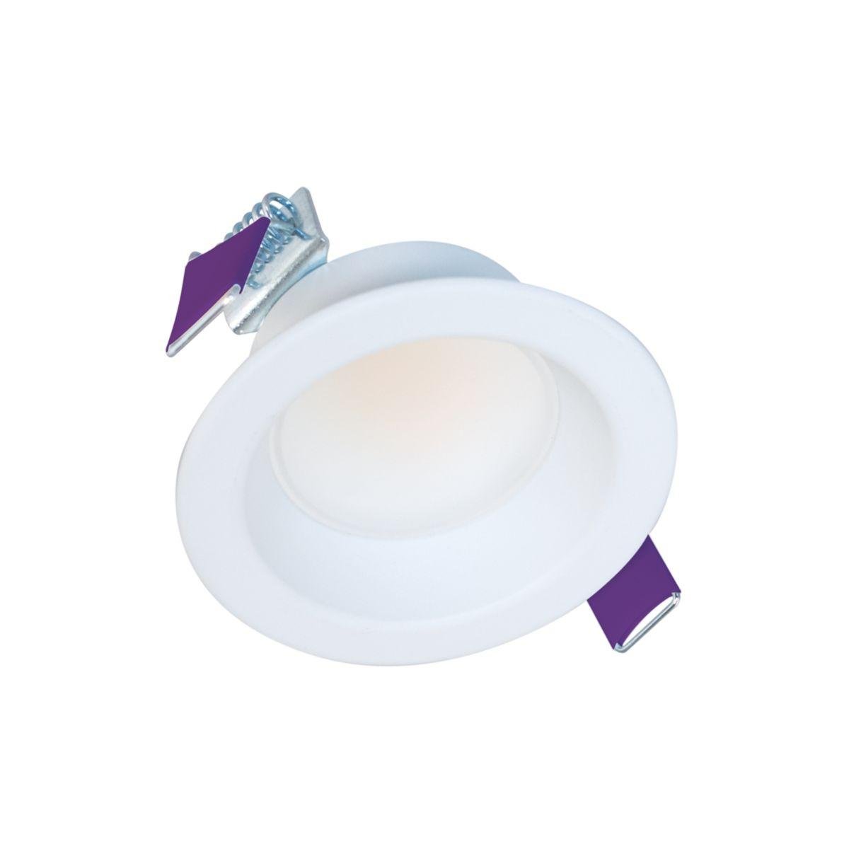 LCR208RD9FSE020 - LCR2 2 in. Soft White Selectable CCT Integrated LED Recessed Light with Surface Mount White Trim Retrofit Module