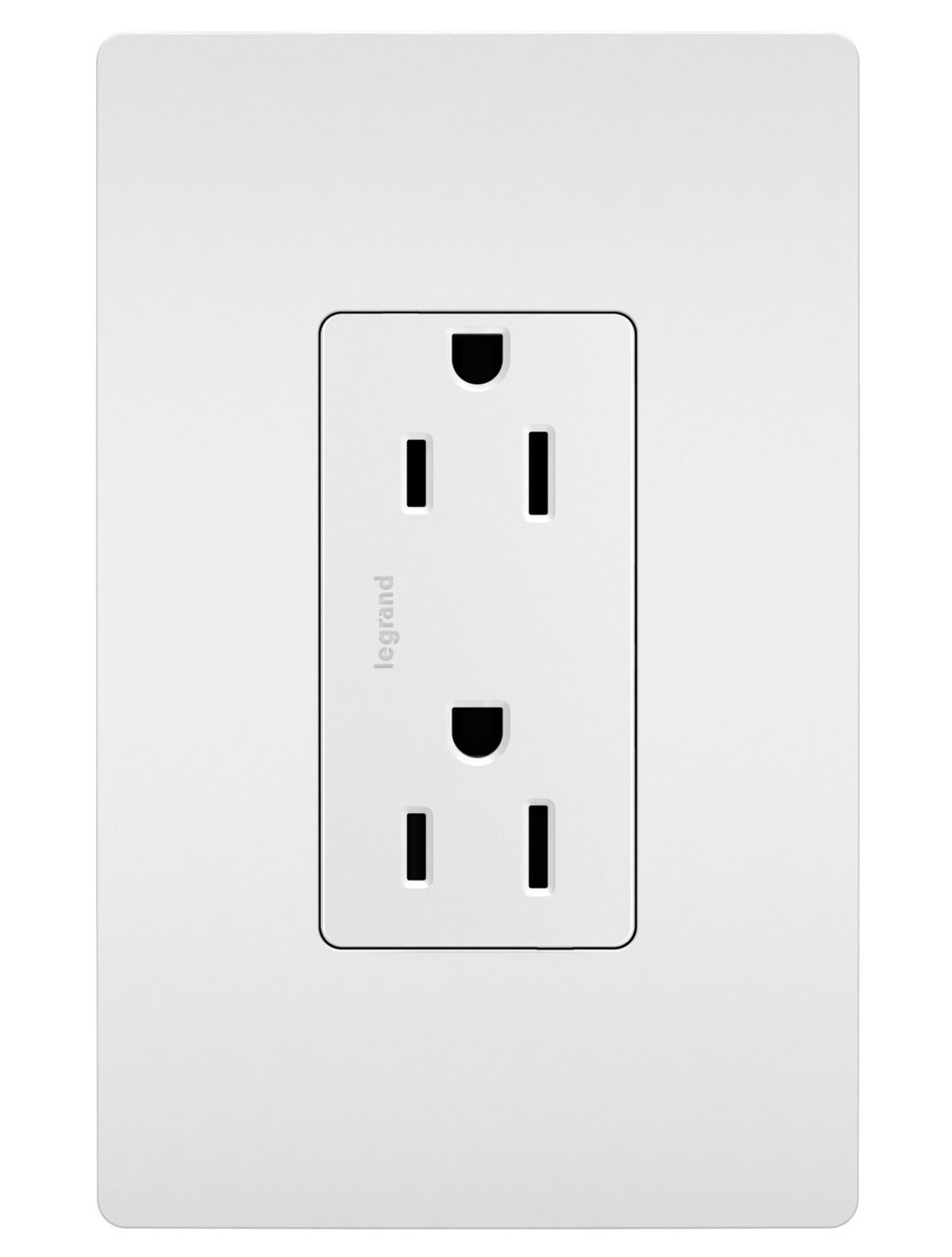 Picture of 885-TRW - radiant® Tamper-Resistant Outlet, White