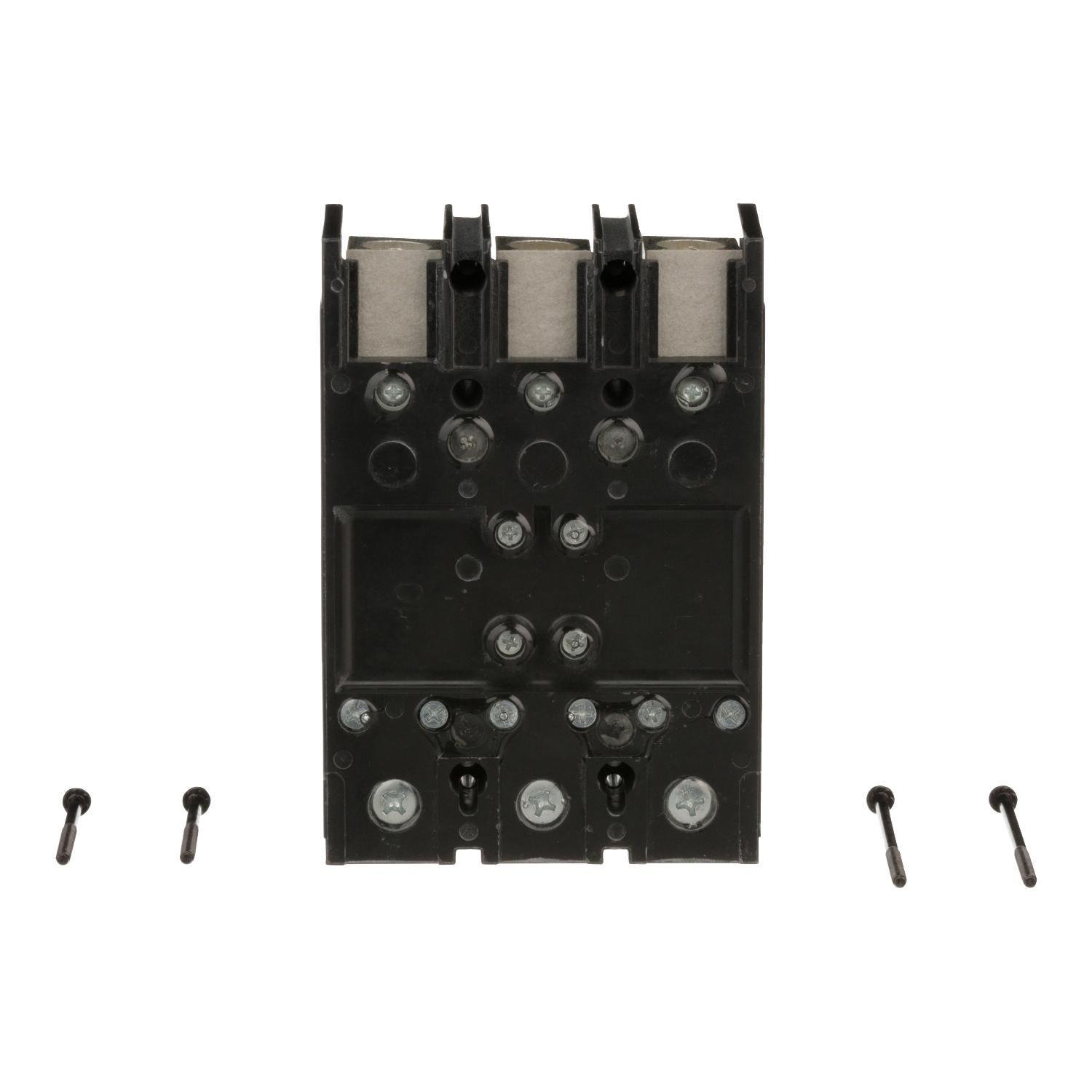 Picture of QGL32150 - Circuit breaker, PowerPacT Q, 150A, 3 pole, 240VAC, 65kA, lugs, thermal magnetic, 80%