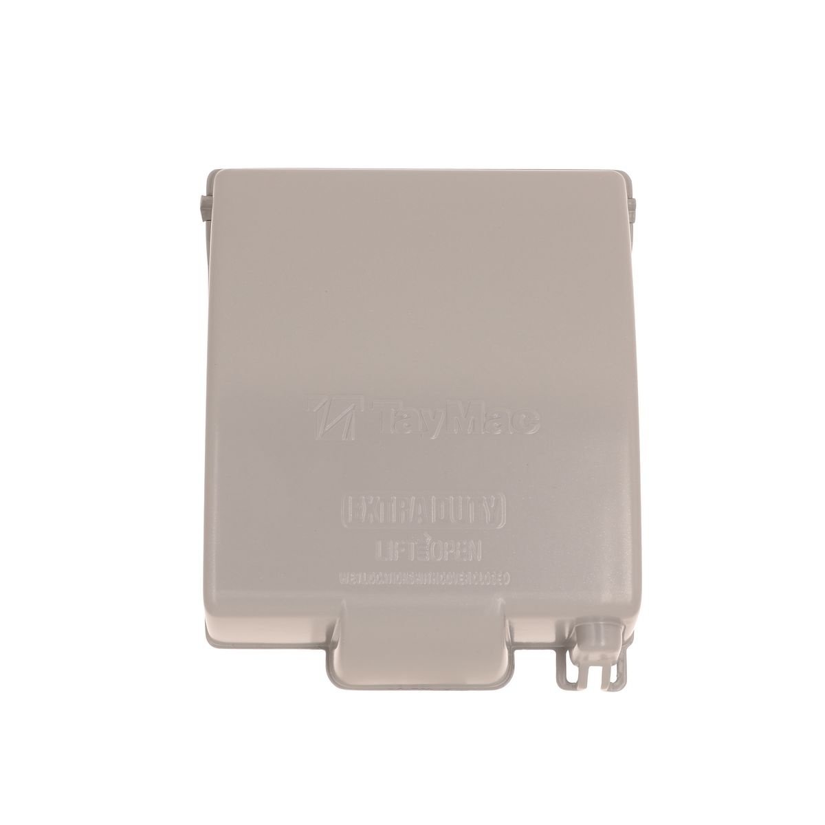 Picture of MX7280S - 2-Gang Weatherproof In-Use Cover, EXTRA DUTY®, Expandable, Vertical, 55-in-1, 3-1/2 in. Deep, Gray