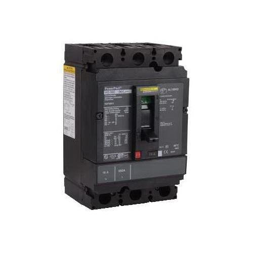 Picture of HGP36050 - Circuit breaker, PowerPacT H, 50A, 3 pole, 600VAC, 18kA, lugs, thermal magnetic, 80%