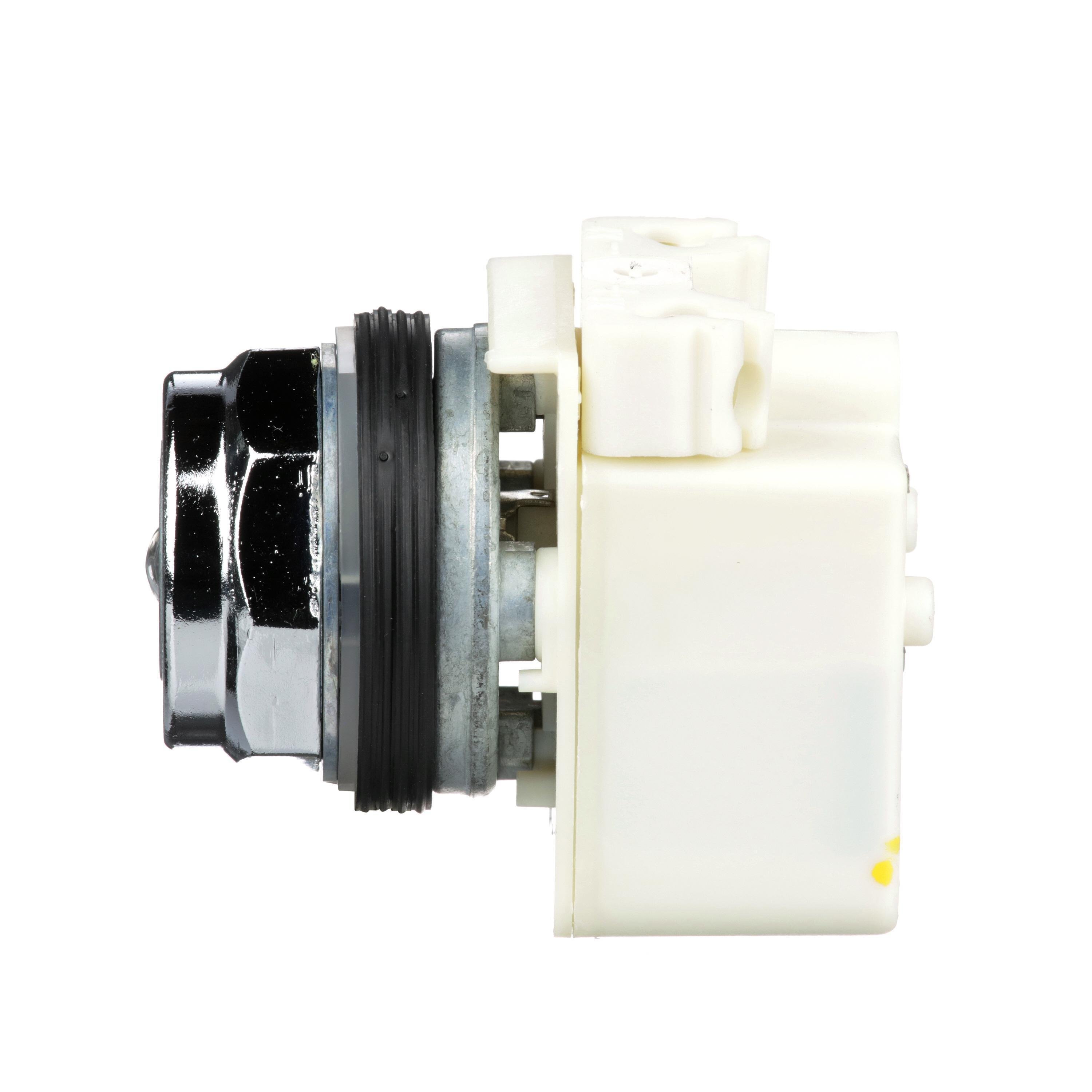 Picture of 9001KP1 - Pilot light head, Harmony 9001K, metal, without cap, 30mm, 120VAC