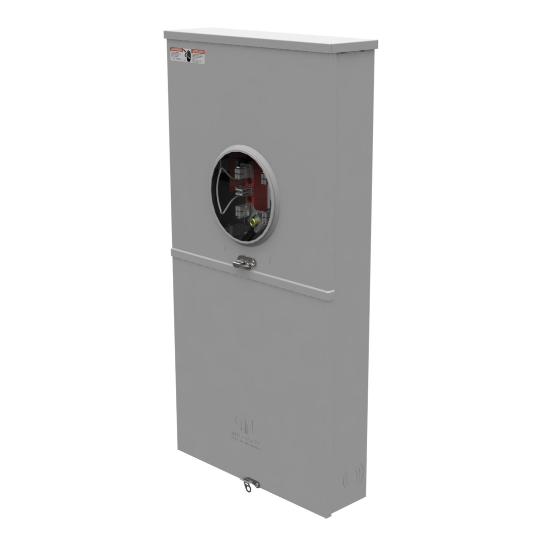 Picture of U5898-O-200 - 4 Terminal Ringless Plain Top 1-200 Ampere Main Breaker 8 Circuit Side Wireway