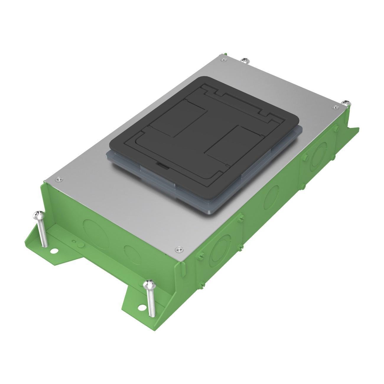 RFBA2R30OG - RFBA 2-Gang Floor Box - On Grade