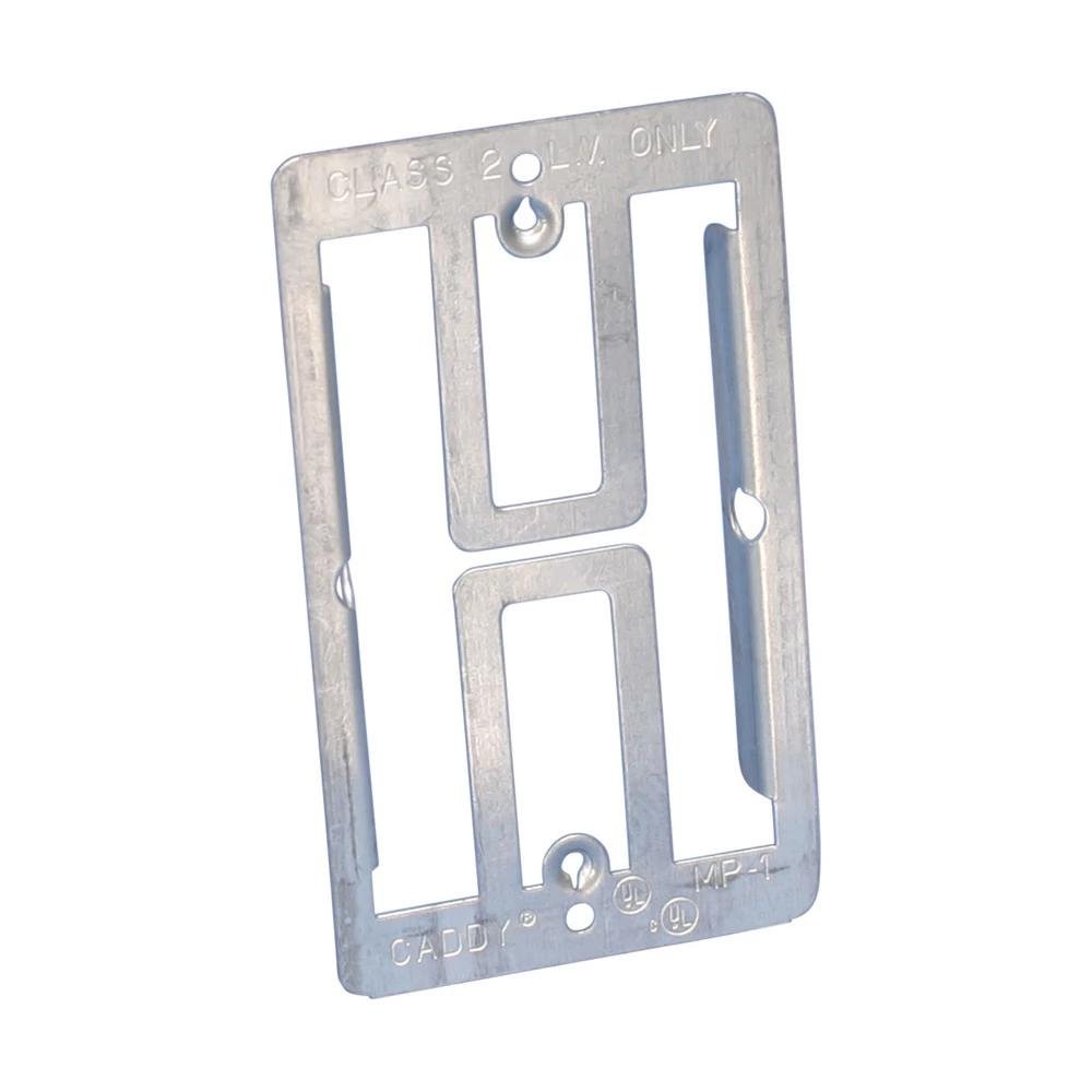 MP2 - Low Voltage Mounting Plate, 2 Gang