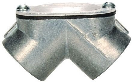 1314 - ZINC 90° PULL ELBOWS, 3/4”