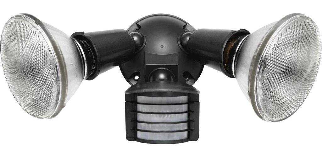 LU300 - OUTDOOR SENSORS LUMINATOR 110 SENSOR 2 FLOODS 300W 120V ROUND COVER BRONZE