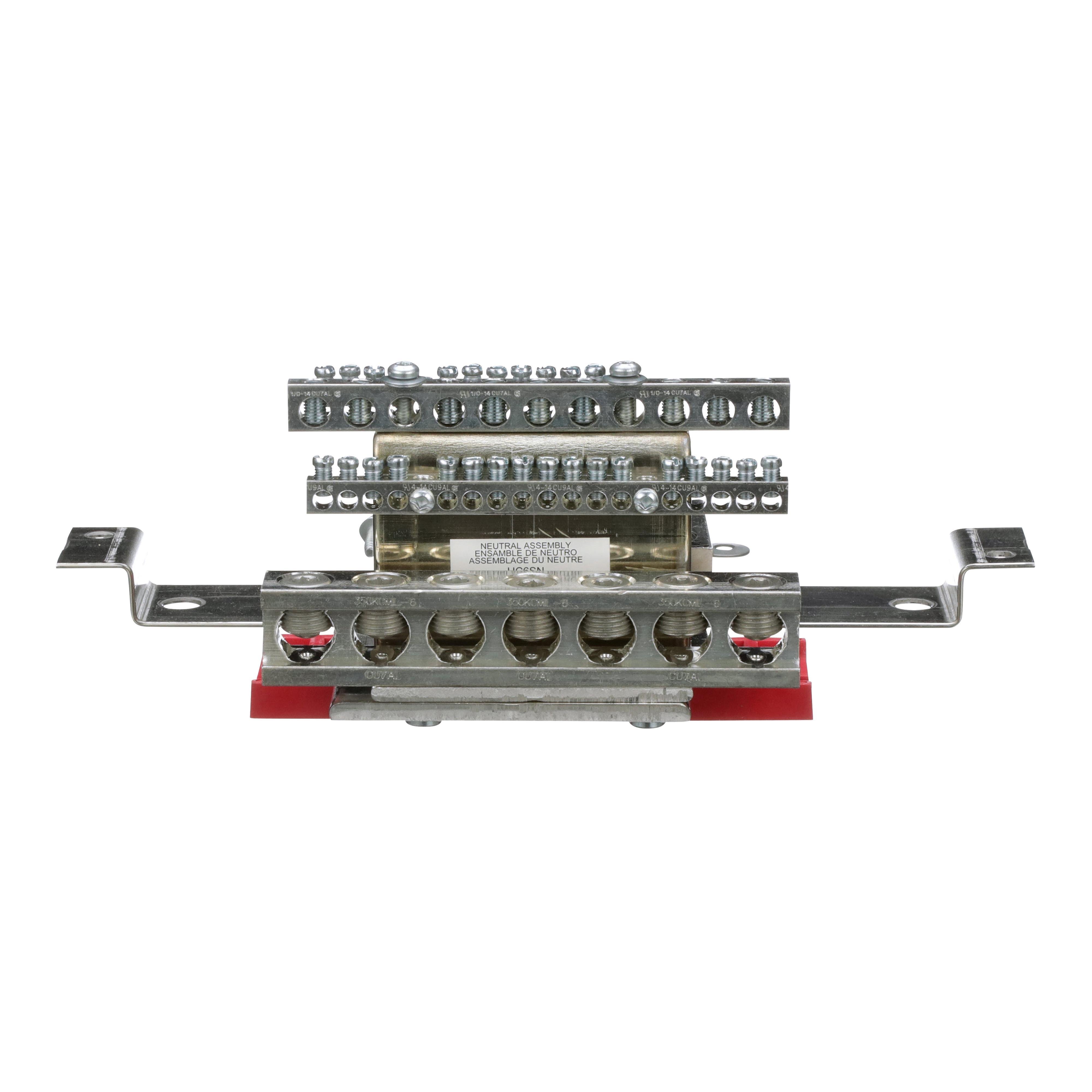 Picture of HC6SN - Panelbaord accessory, I-Line, assembly kit, solid neutral, 600A, 14 AWG to 350kcmil