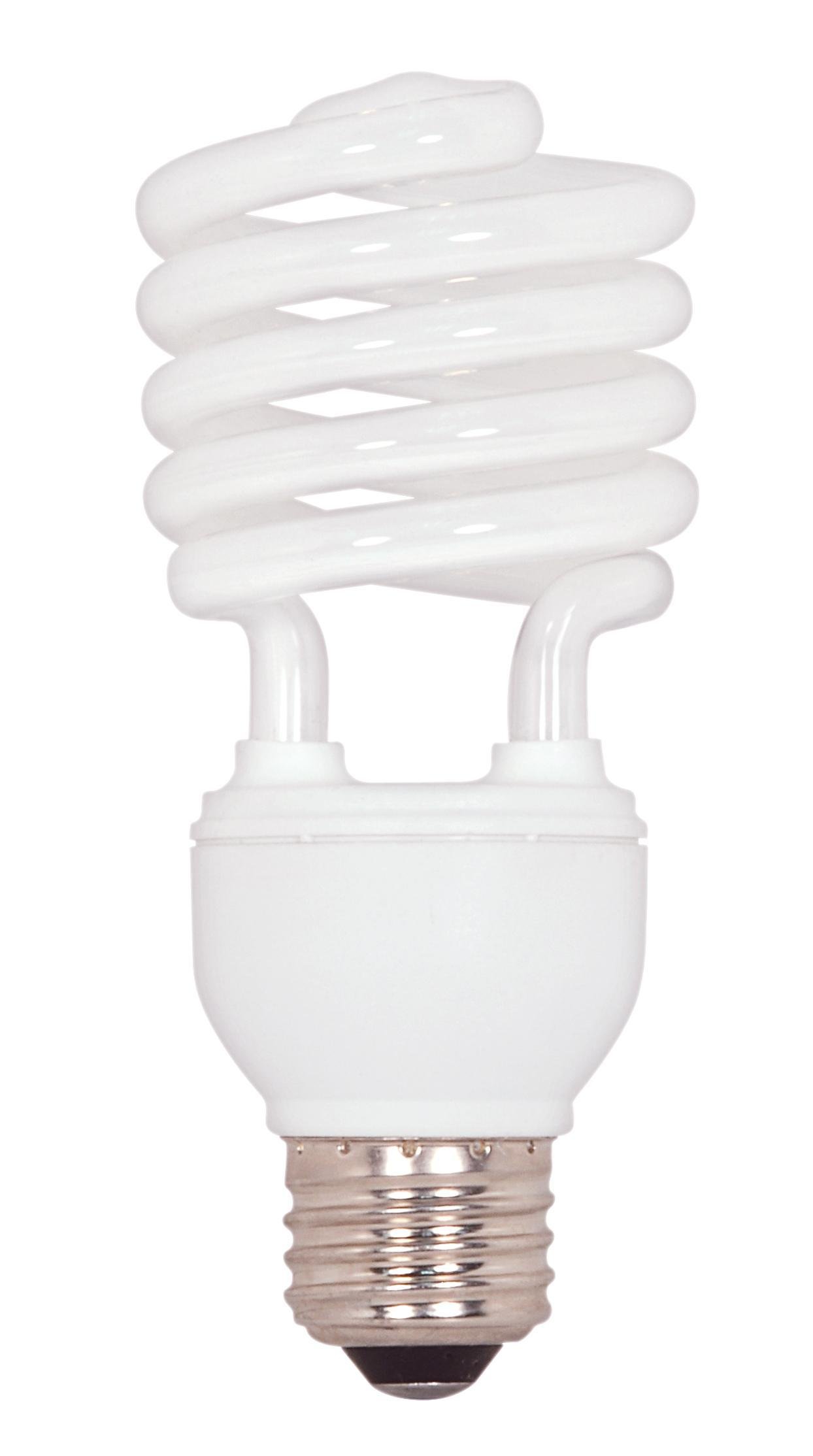 S7234 - 20 Watt - Mini Spiral Compact Fluorescent - 2700K - 82 CRI - Medium base - 120 Volt