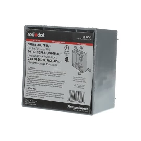 2IHD5-3 - Device Boxes, Covers & Accessories