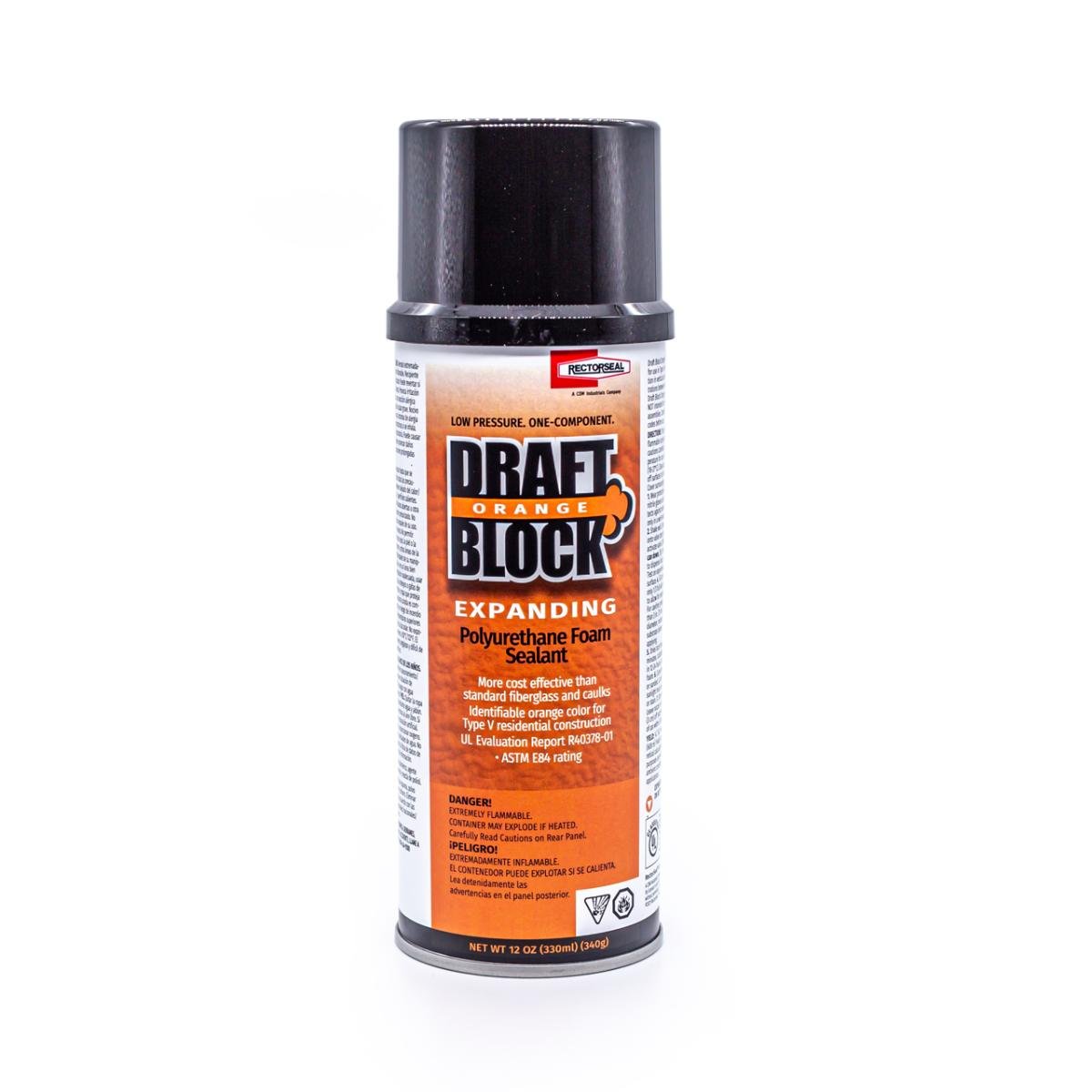 96495 - Draft-Block Orange Aerosol,12 oz.