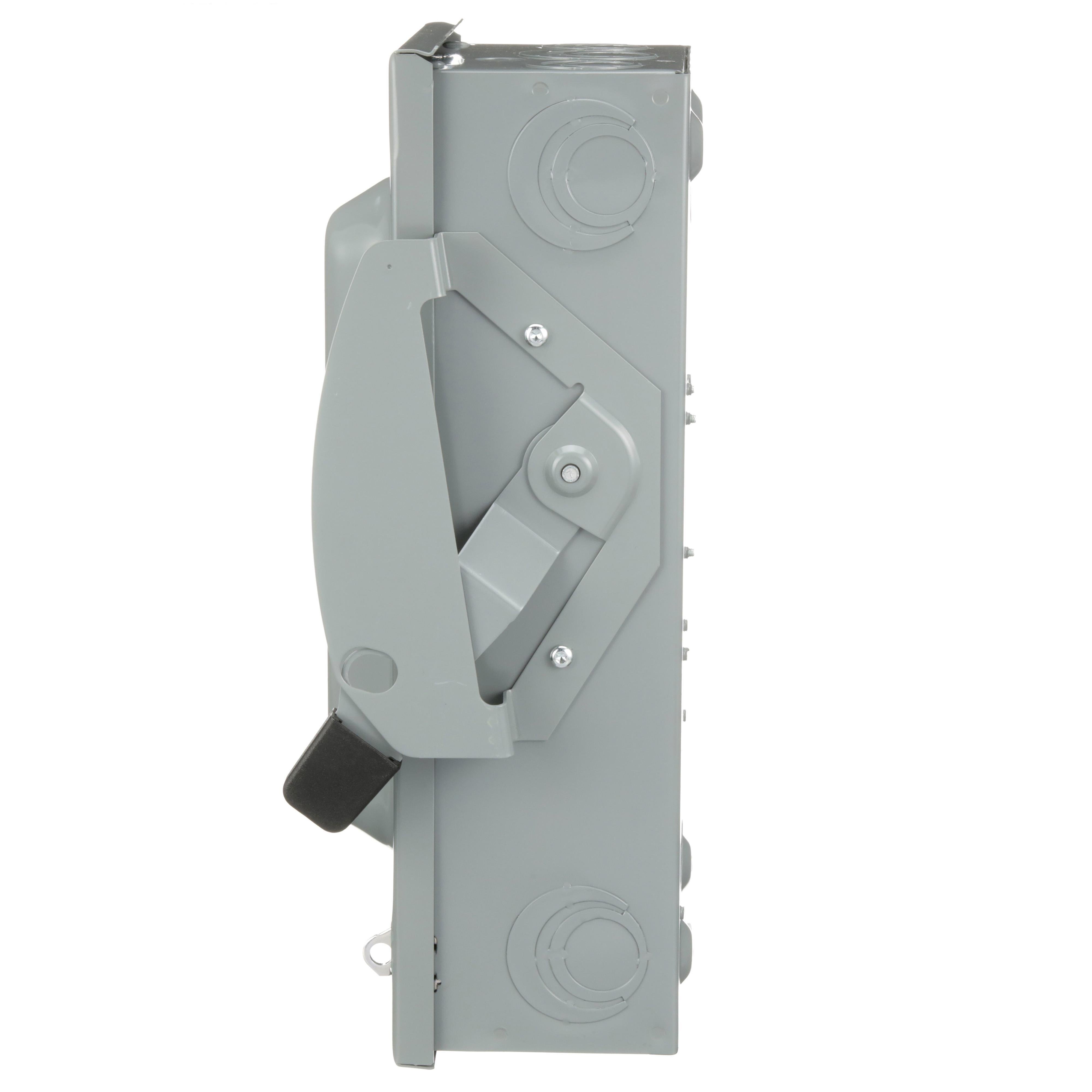Picture of DU323 - Safety switch, general duty, non fusible, 100A, 3 pole, 30hp, 240VAC, NEMA 1