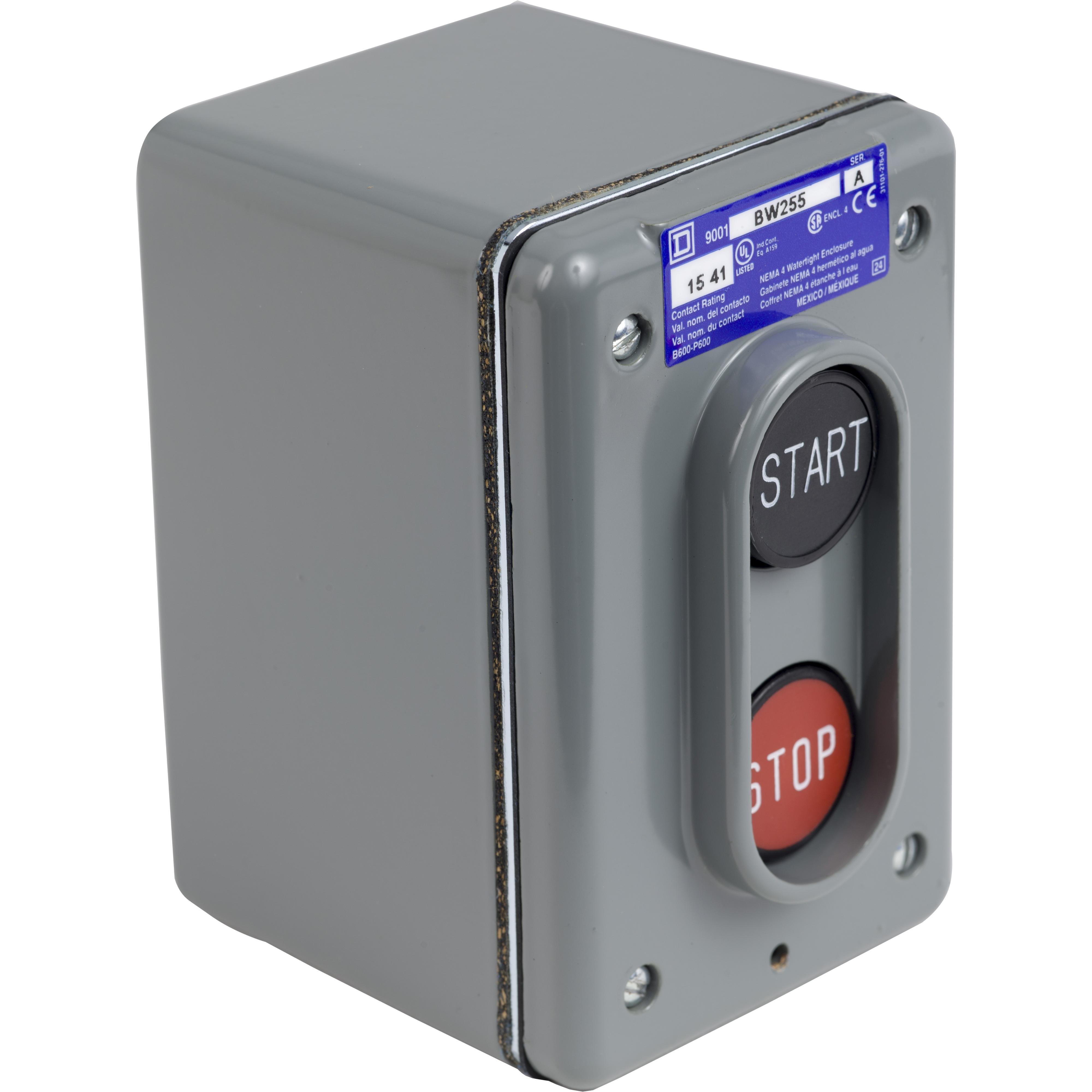 9001BW255 - CONTROL STATION 600VAC 5A T-B