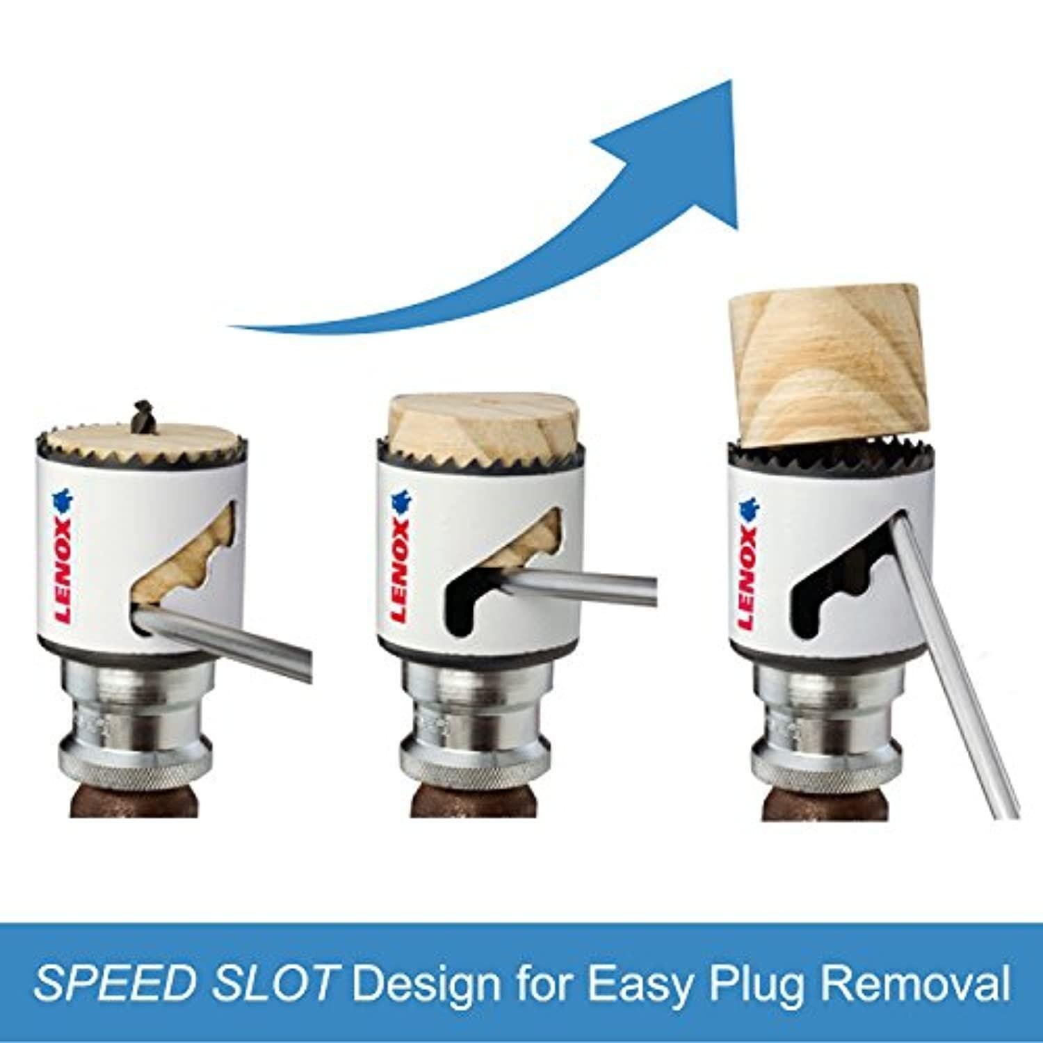 Picture of 30030-30L - LENOX Bi-Metal Speed Slot Hole Saw With T3 Technology, 1-7/8"