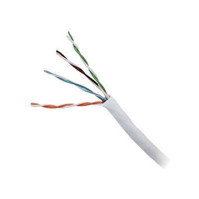 TEL234CAT6WE - 23/4PR CAT6 Non-Plenum White