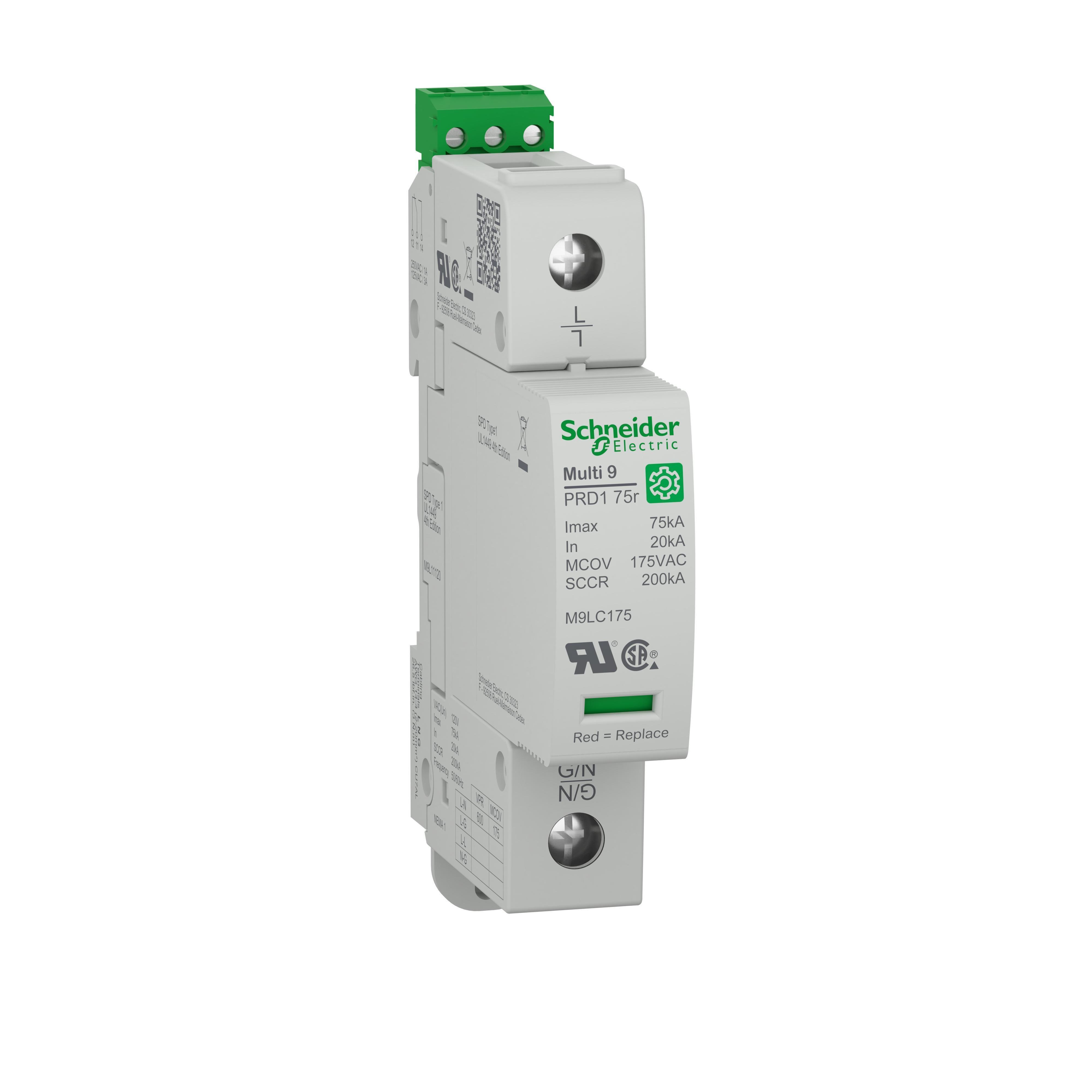 M9L11120 - surge arrester, Multi9 PRD1 75r, 1P, 120 V