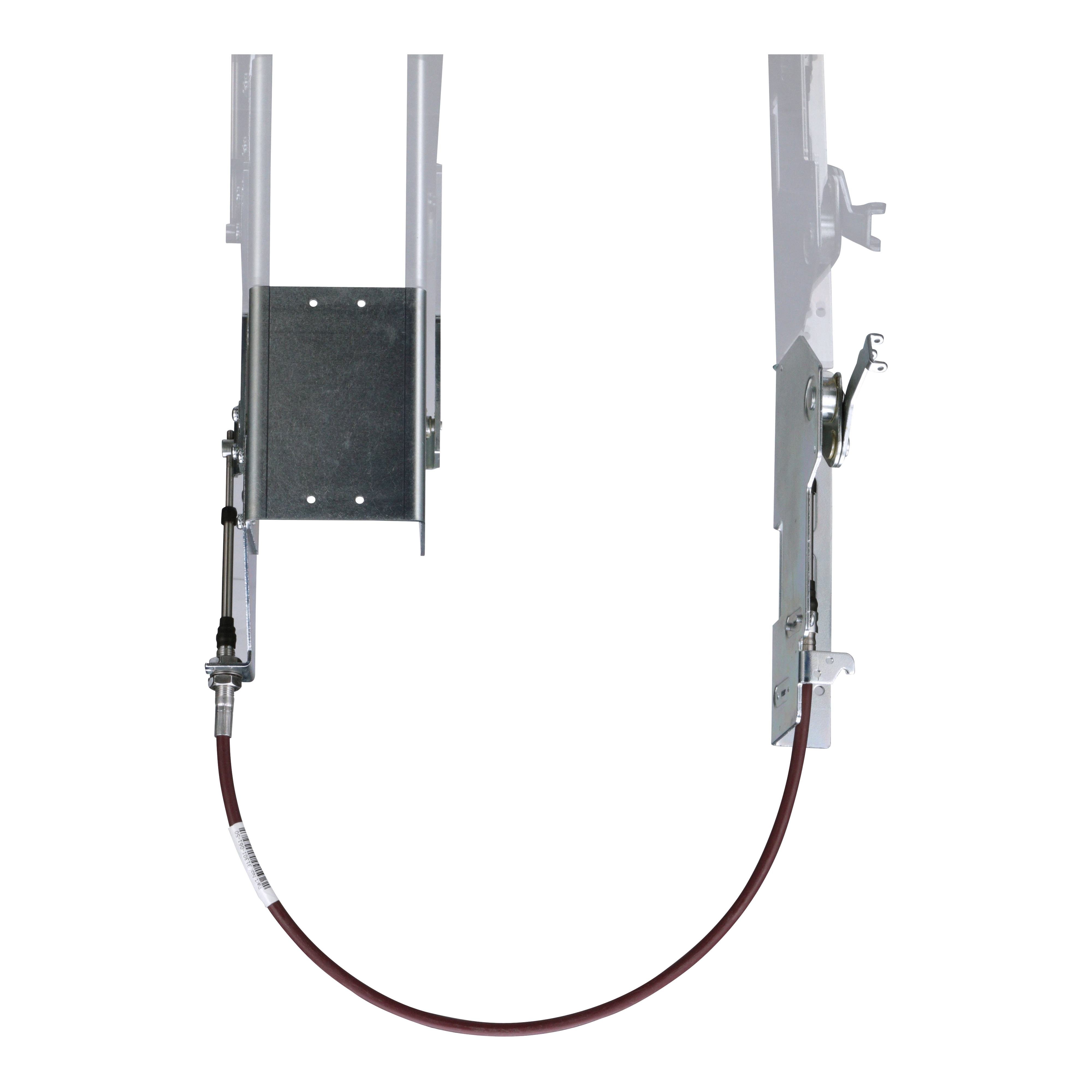 Picture of 9422CSB30 - Disconnect mechanism, circuit breaker, cable operated, 125A, 3 pole, PowerPacT B breaker, 36 inch cable