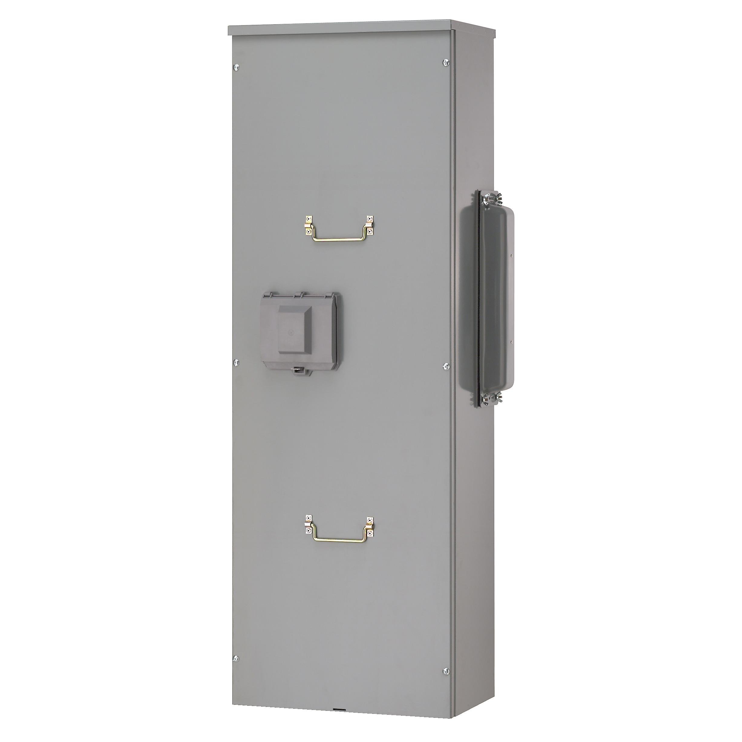 EZM1800CB - Main circuit breaker unit, EZ Meter-Pak, 800A, 120/240VAC, 1ph/3W, 800A bus, 65kA, OH/UG, Type 3R