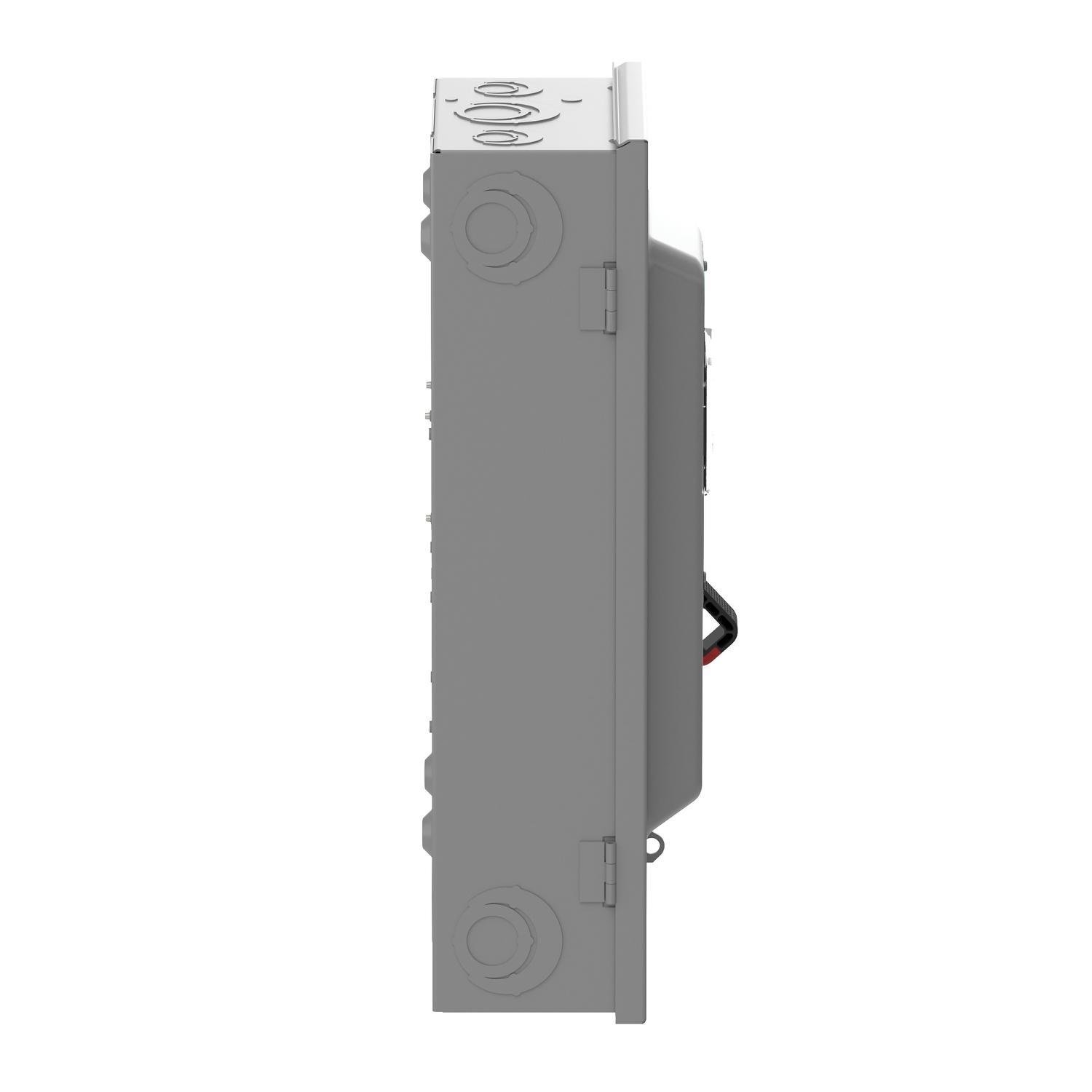 Picture of VH363 - Safety switch, VisiPacT, heavy duty, fused, viewing window, NEMA 1, 600V, 100A, 3 pole
