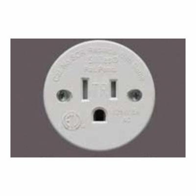 SCRW - Self Contained Receptacle Tamper Resistant, White