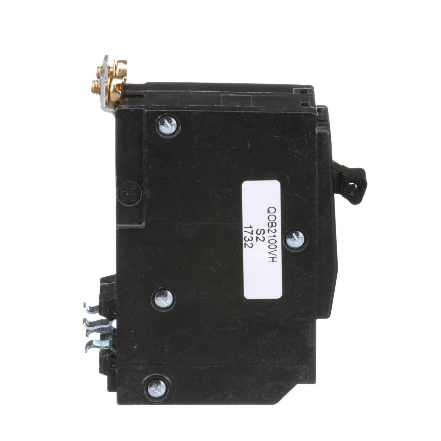 Picture of QOB2100VH - Mini circuit breaker, QO, 100A, 2 pole, 120/240VAC, 22kA, bolt on
