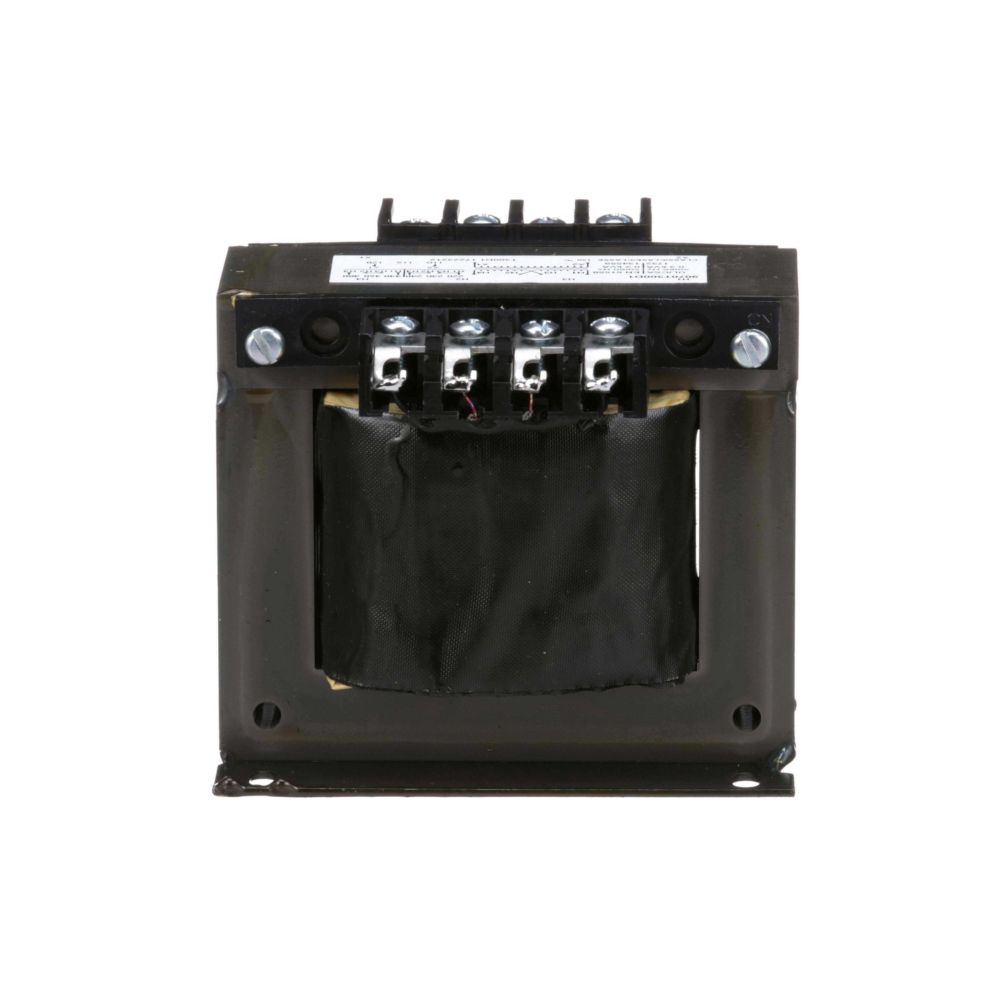 Picture of 9070T300D1 - Transformer, Type T, industrial control, 300VA, 1 phase, 240x480V primary, 120V secondary, 80C rise