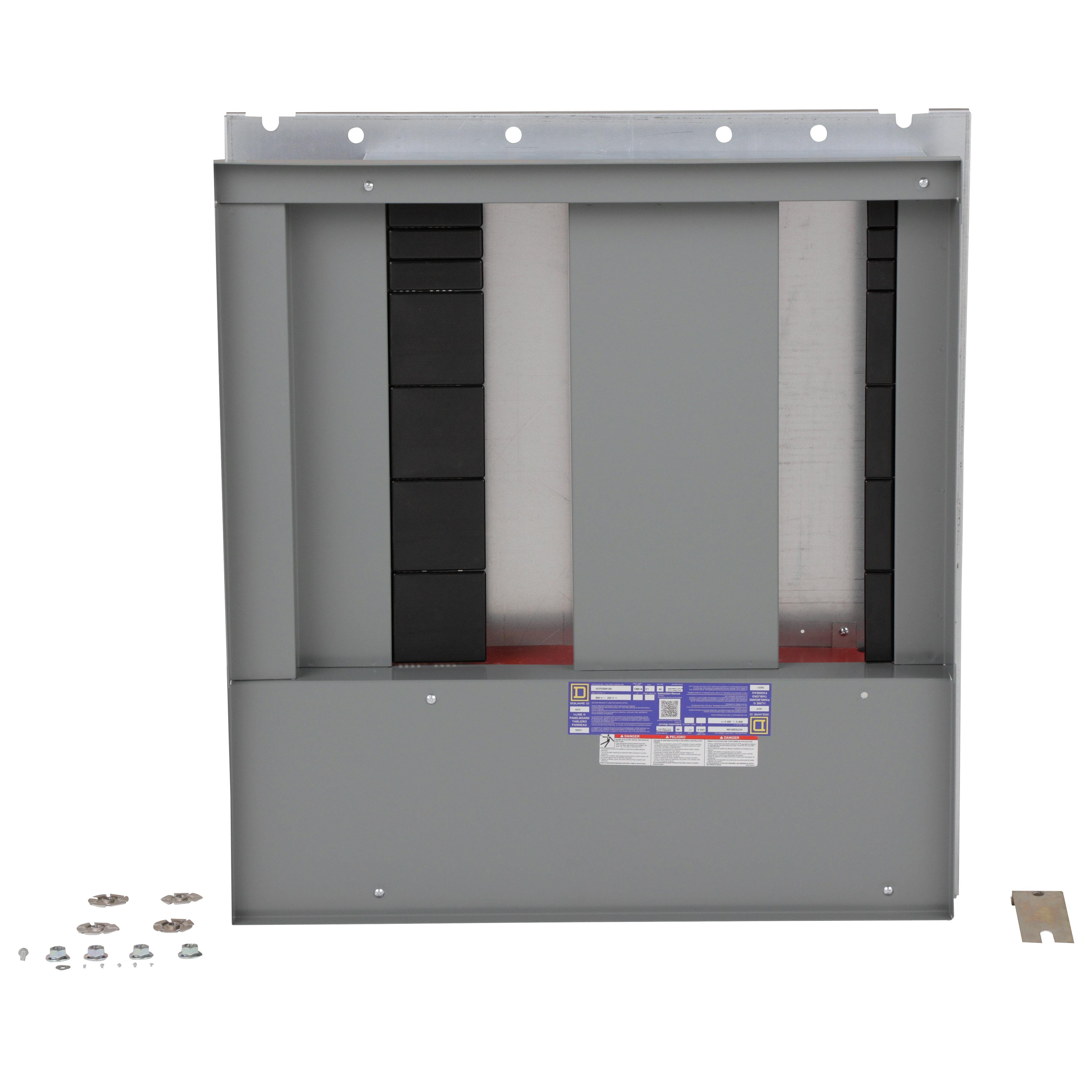 HCP235912N - Interior, I-Line Panelboard, HCP, 1200A, main lugs, 45in CB space, for 42in W x 59in H x 9.5in D box, Cu bus, w/neutral