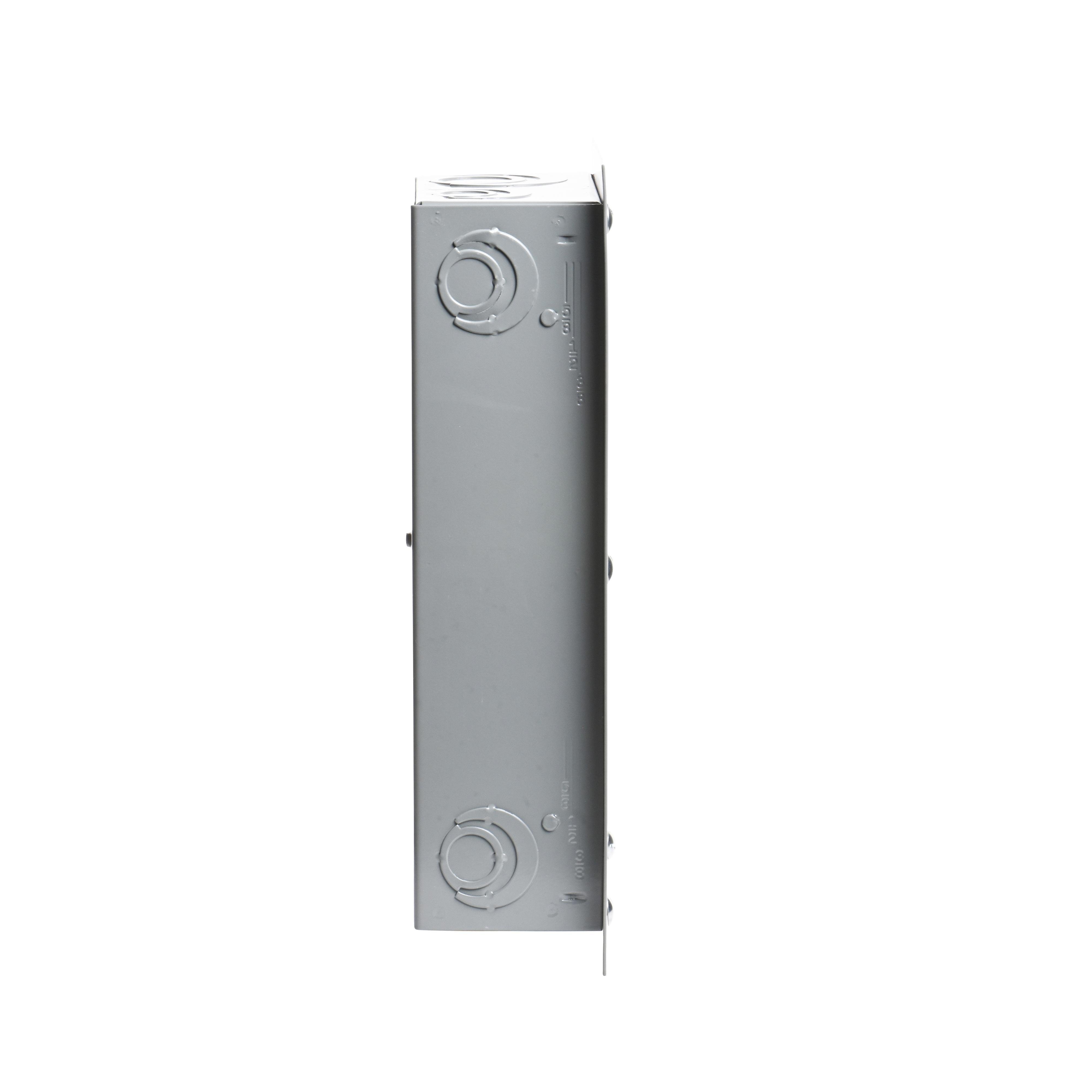 Picture of QO403L60NF - Load center, QO, 3 phase, 3 spaces, 3 circuits, 60A main lugs, NEMA1, neutral gnd bar, flush cover