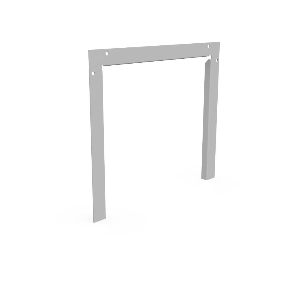 Picture of 1212GF - Wireway End Flange Type 1 12x12 Screw Cover ANSI 61 Gray Steel