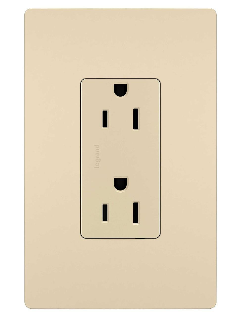 Picture of 885-TRI - radiant® Tamper-Resistant Outlet, Ivory