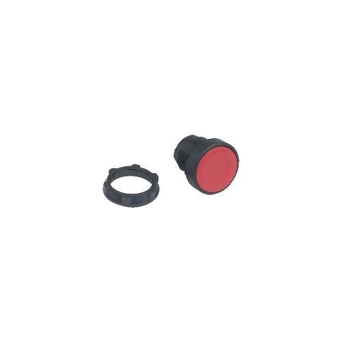 Picture of ZB5AA4 - Head for non illuminated push button, Harmony XB5, plastic, flush, red, 22mm, spring return, unmarked