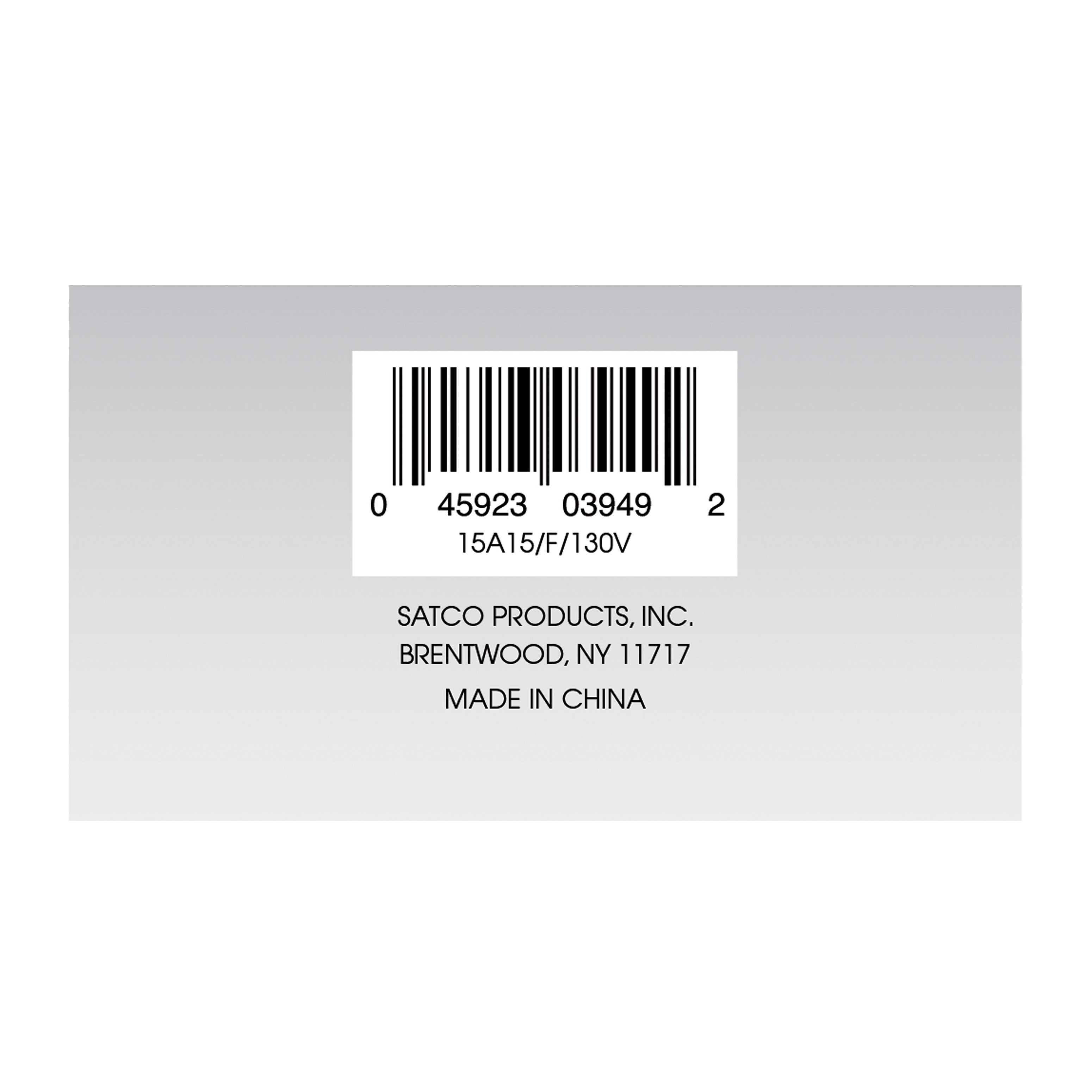Picture of S3949 - 15 Watt A15 Incandescent - Frost - 2500 Average rated hours - 100 Lumens - Medium base - 130 Volt - 2/Pack