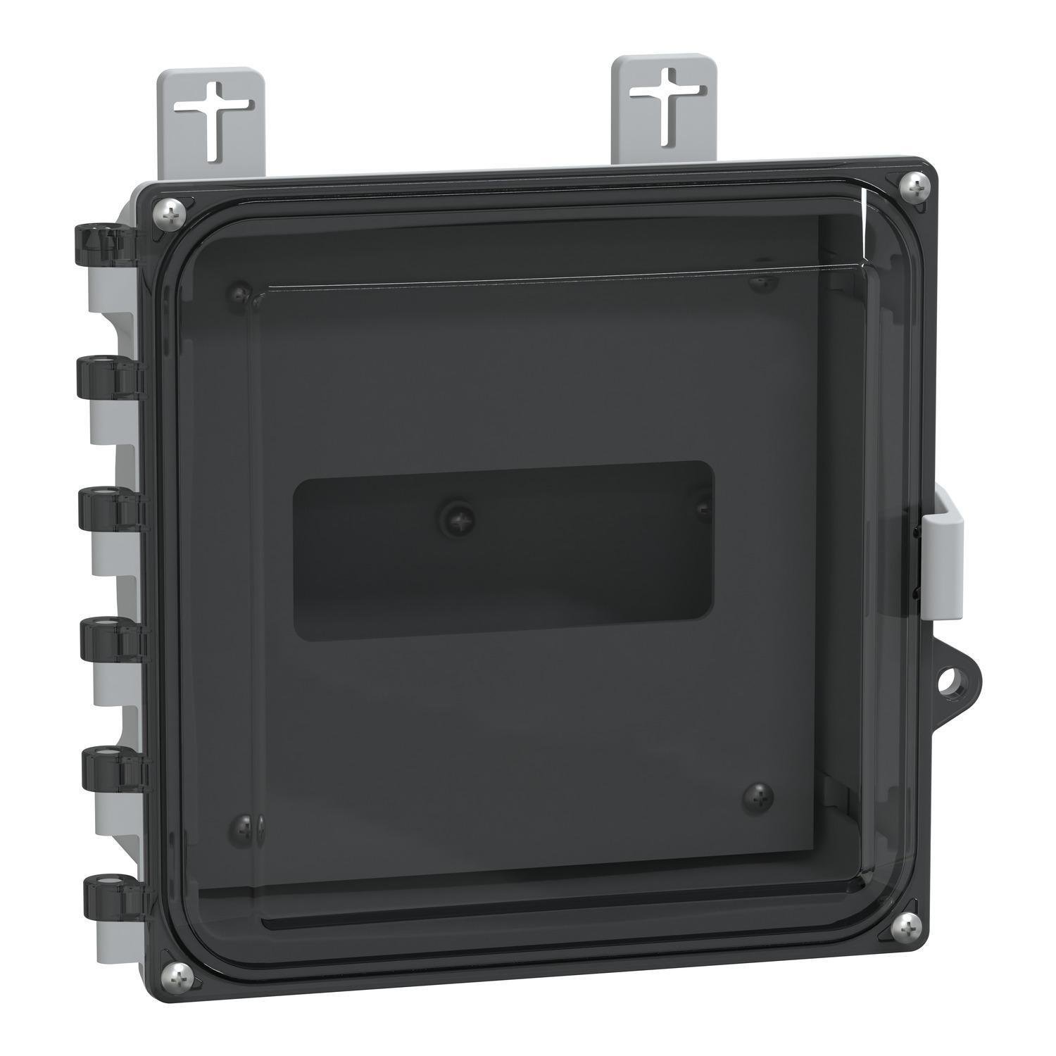 METSEEM3570ENC - enclosure for PowerLogic EM3570 DIN Ethernet meters, degree of protection NEMA 4X