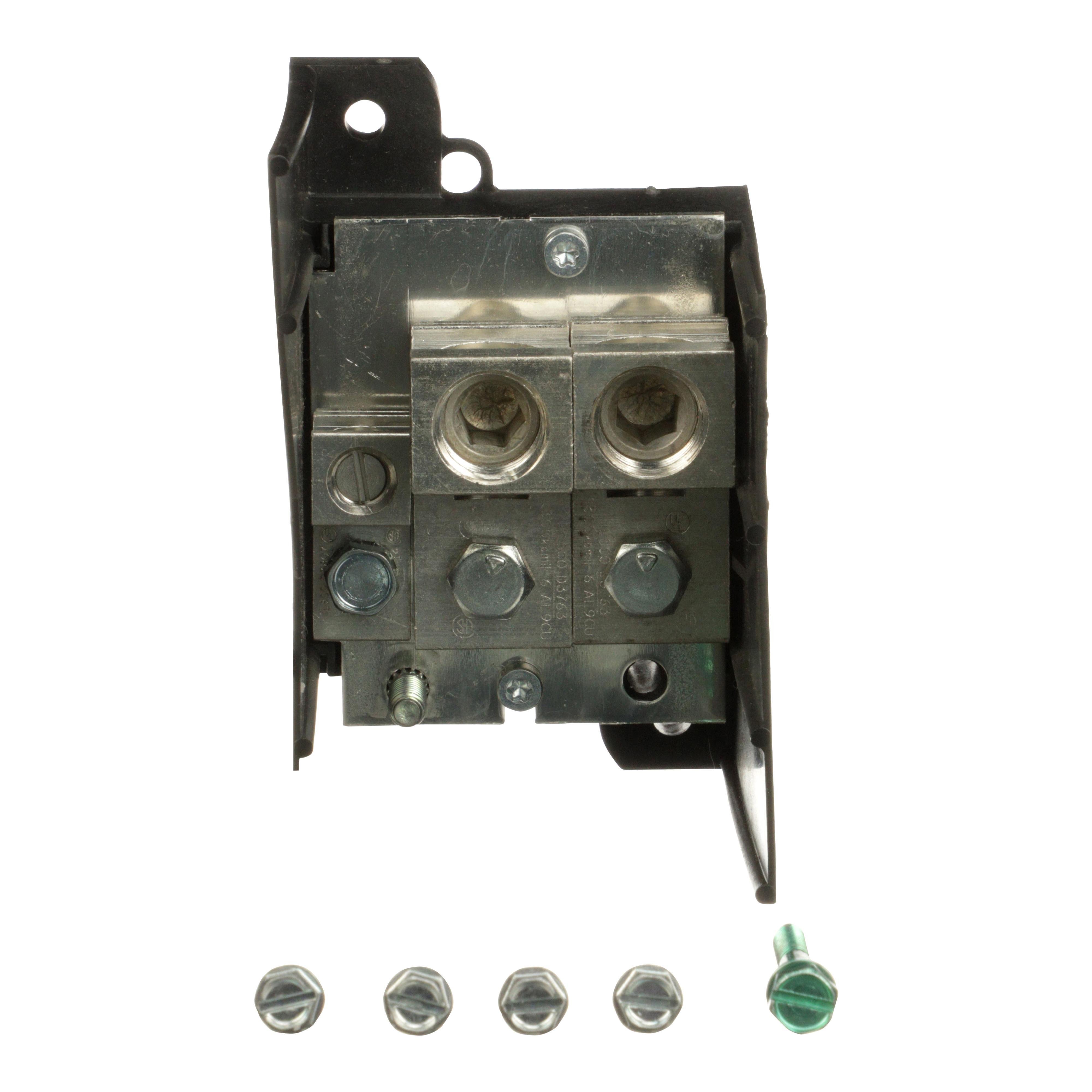 Picture of SN20A - Solid neutral assembly, safety switch, 1 x aluminium/copper AWG 1/0, series F5/F6 200A