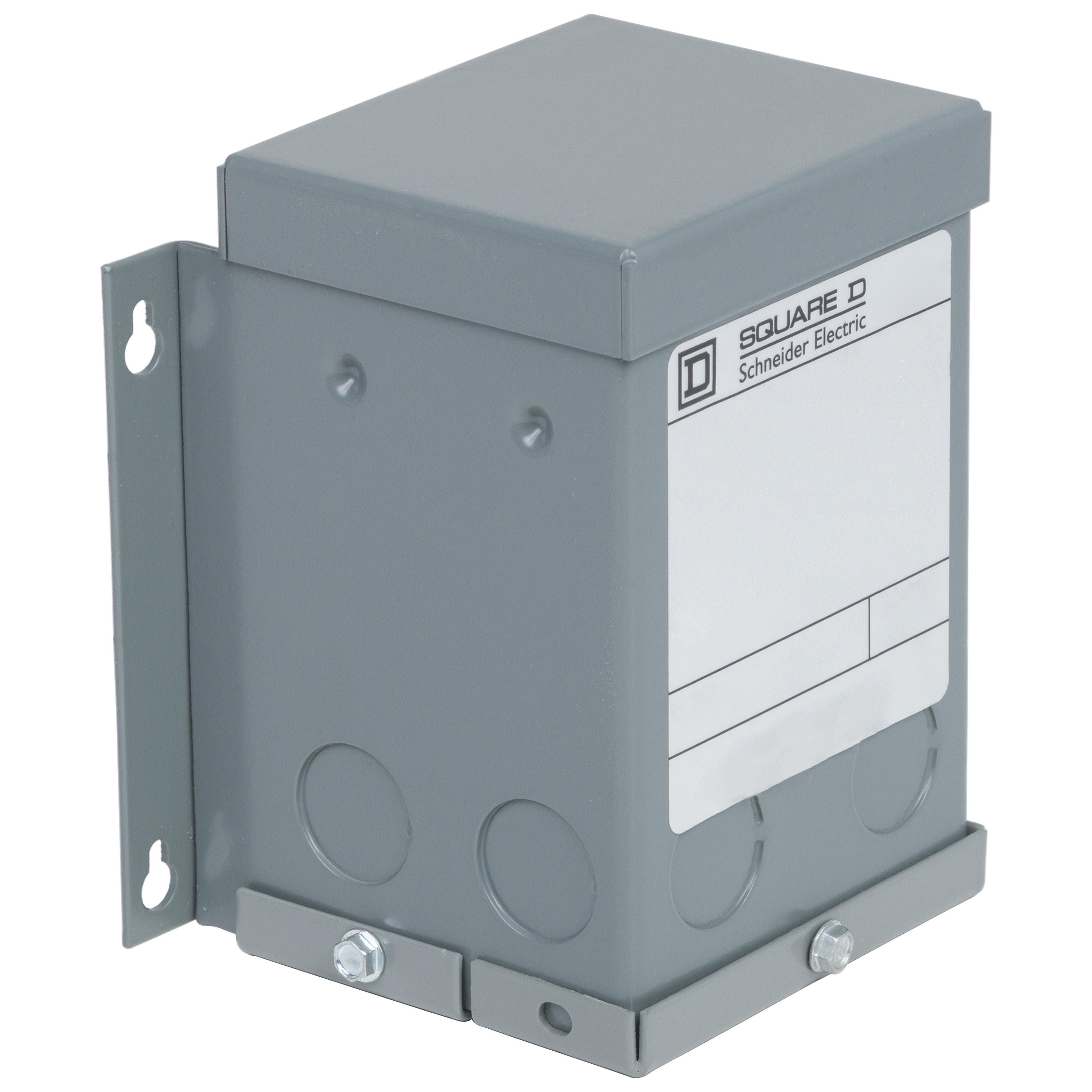50SV43A - Transformer, buck boost, encapsulated, 0.05kVA, 1 phase, 120x240V primary, 12/24V secondary, NEMA 3R, 55C rise
