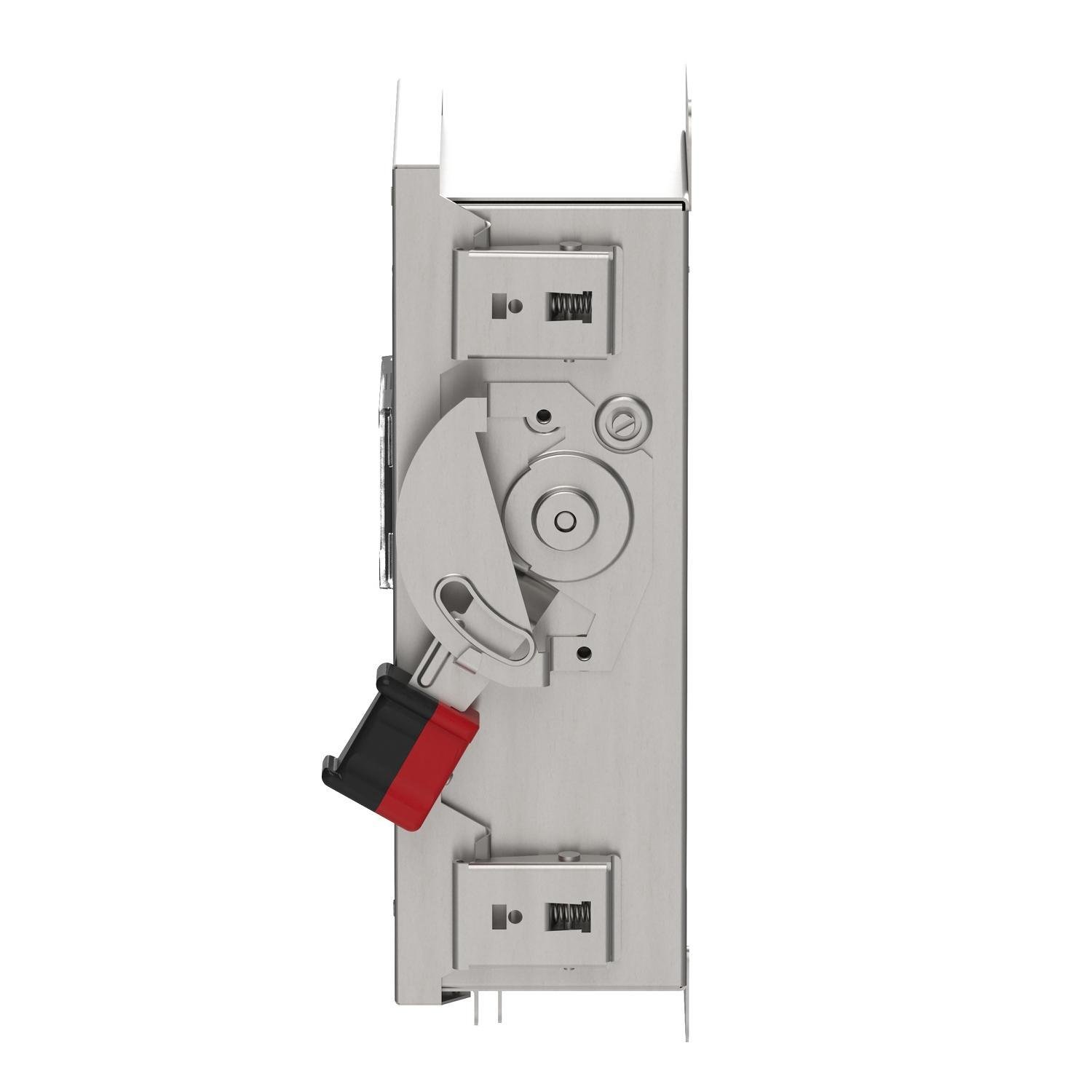 Picture of VHU361DSGL - Safety switch, VisiPacT, heavy duty, unfused, viewing window, NEMA 4X, 600V, 30A, 3 pole, ground lugs