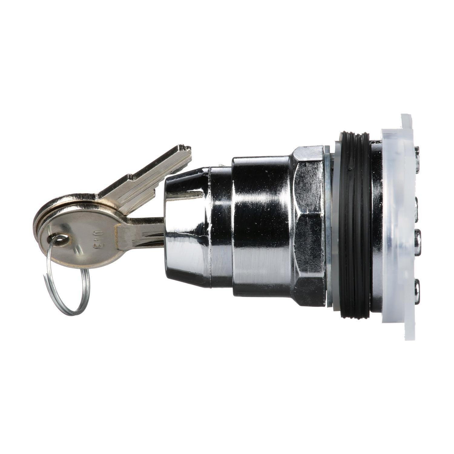 Picture of 9001KS11K1 - 30mm Push Button, Type K, keyed selector switch, 2 position, key removal on left