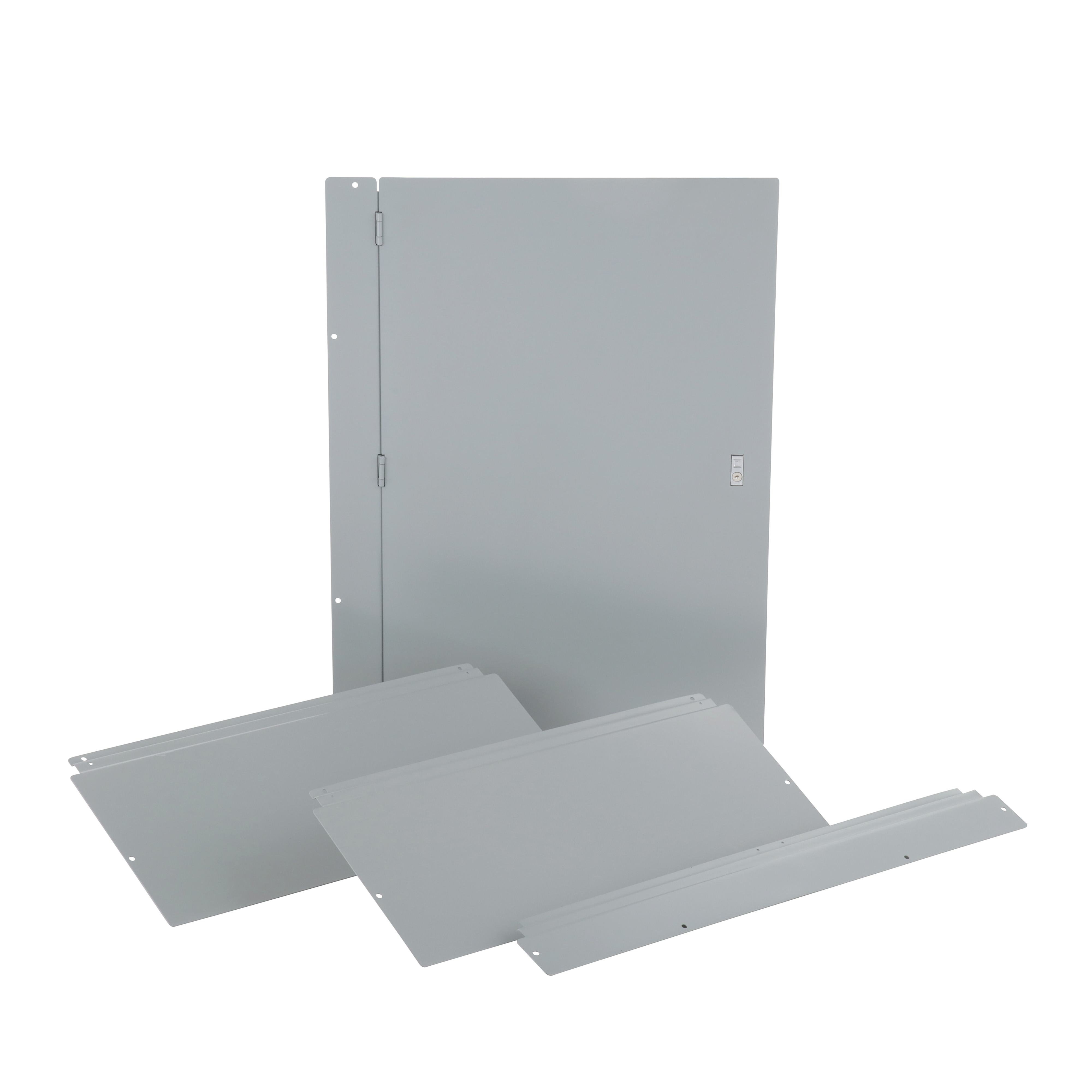 Picture of HCM64TSD - Trim front, I-Line Panelboard, HCJ, surface mount, w/door, 32in W x 64in H