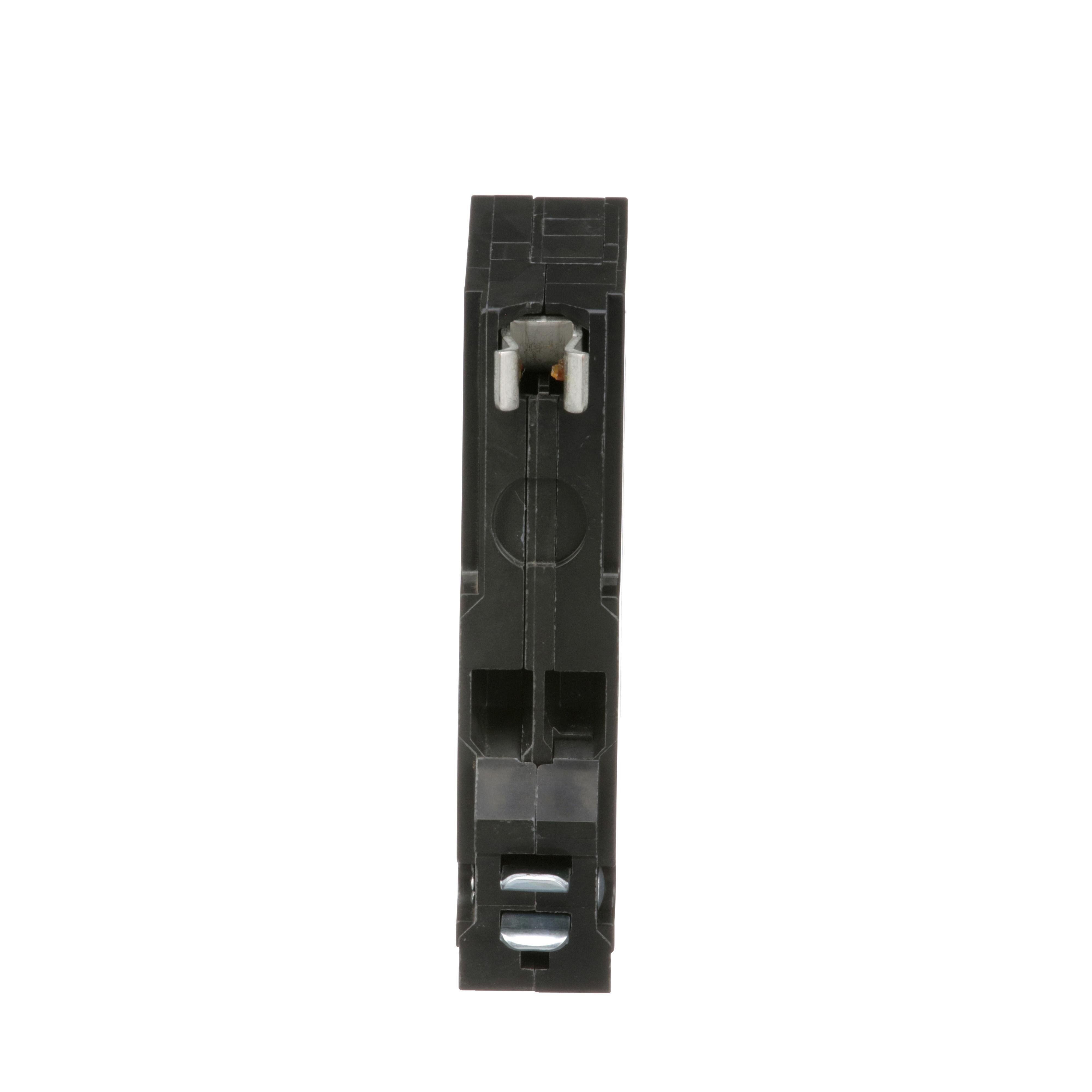 Picture of QO1520 - Tandem mini circuit breaker, QO, 1 x 1 pole at 15A, 1 x 1 pole at 20A, 120/240VAC, 10kA, plug in